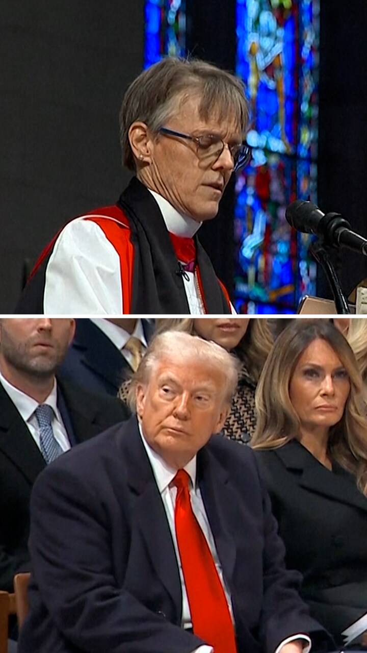 Biskopens vädjan till Donald Trump som fått republikaner att rasa