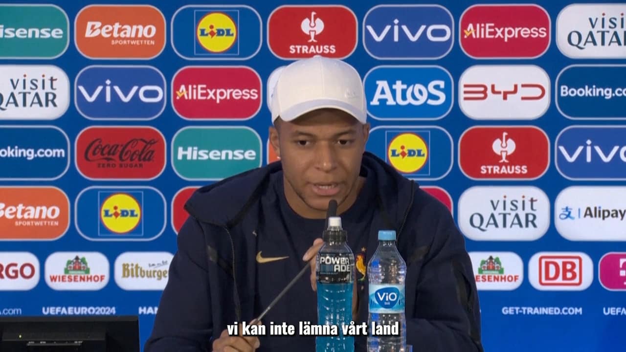 Mbappé om franska valet: ”Katastrofalt”