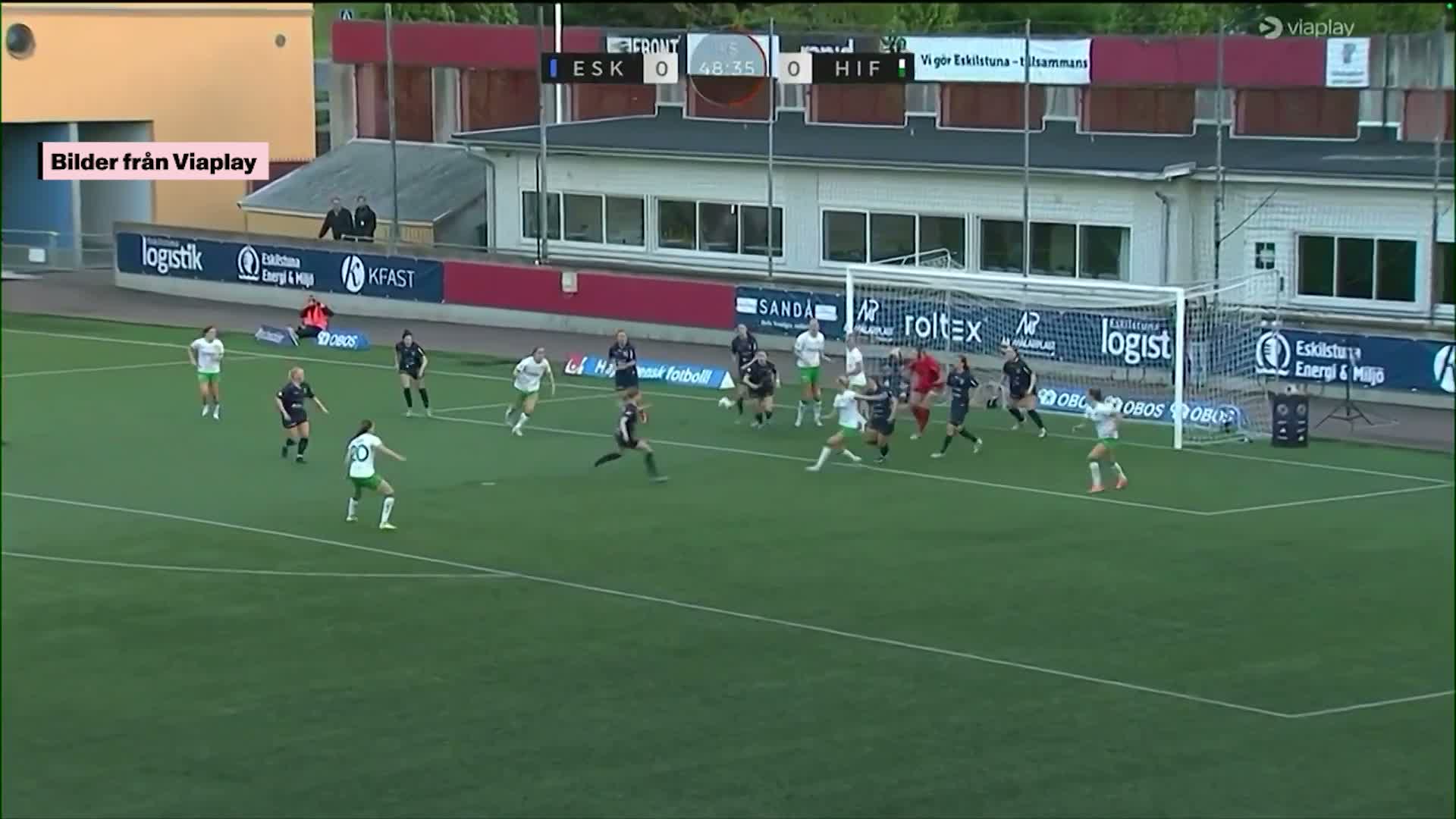 Bajen vinner med uddamålet mot formstarka Eskilstuna