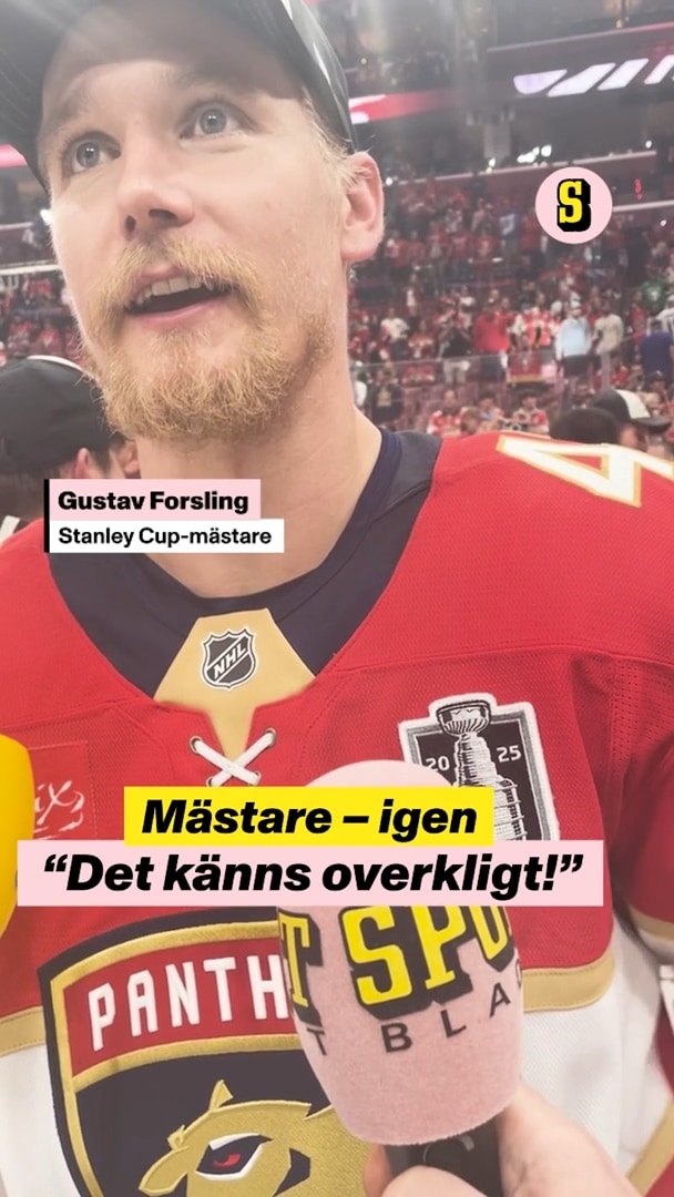 Forsling mästare igen: "Konstig känsla"