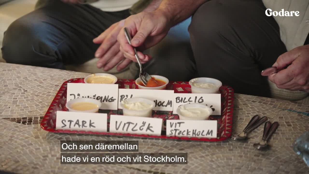 Håkan Juholt blindtestar Tareq Taylors smaklökar