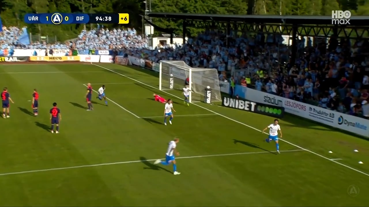 Djurgården föll mot Värnamo på tilläggstid – se målet här