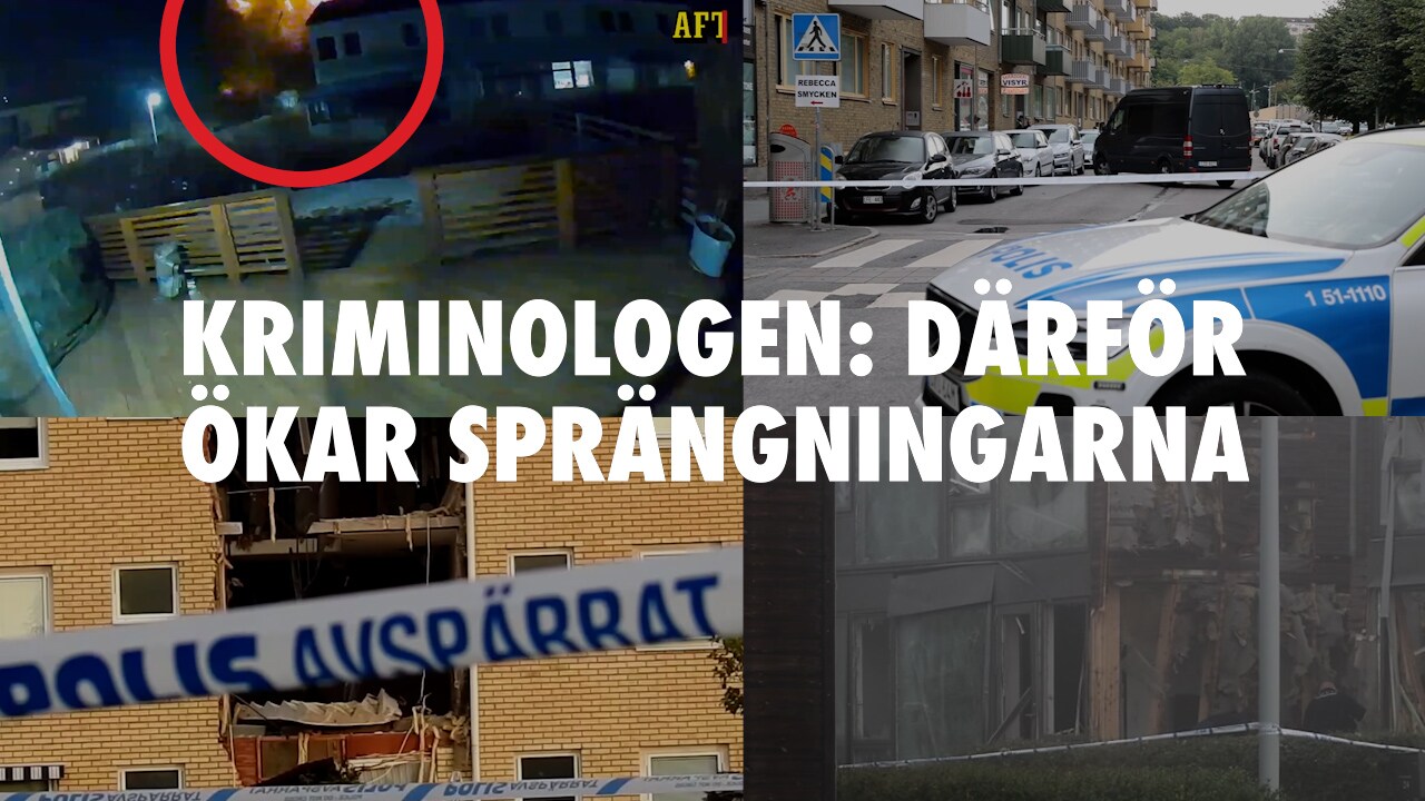 Sverige har näst mest sprängningar i världen
