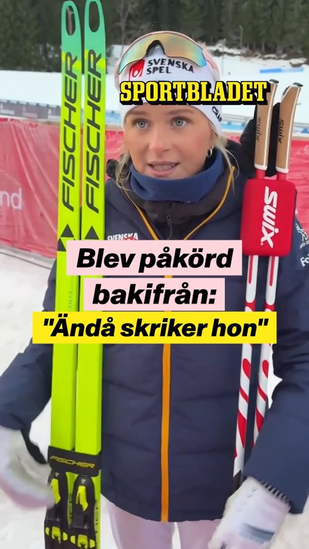 Strul vid skidbytet: "Skrek på svenska – hon förstod inte hoppas jag"