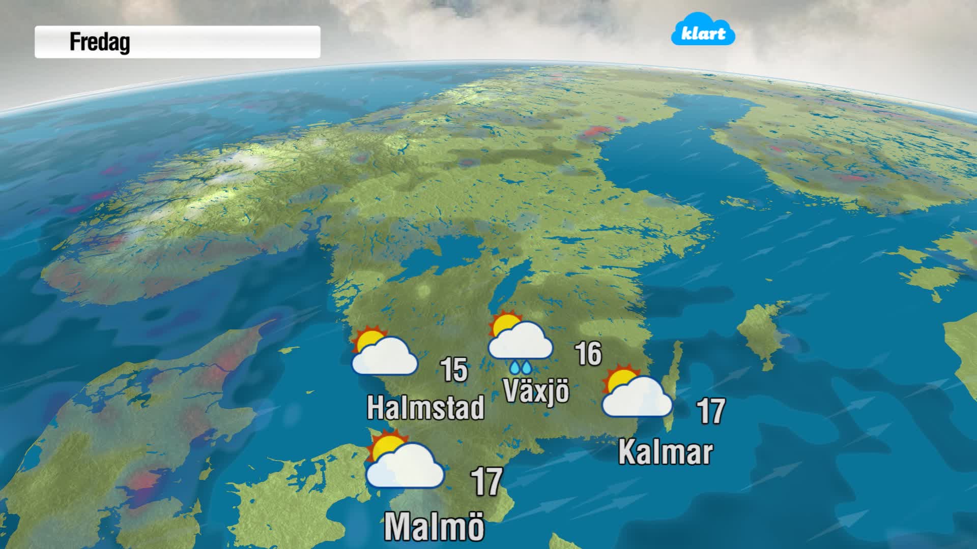 Så blir vädret där du bor