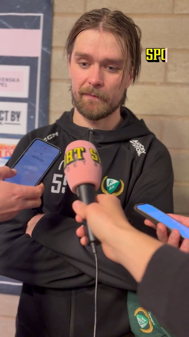 Färjestad-kaptenen: ”Det suger”