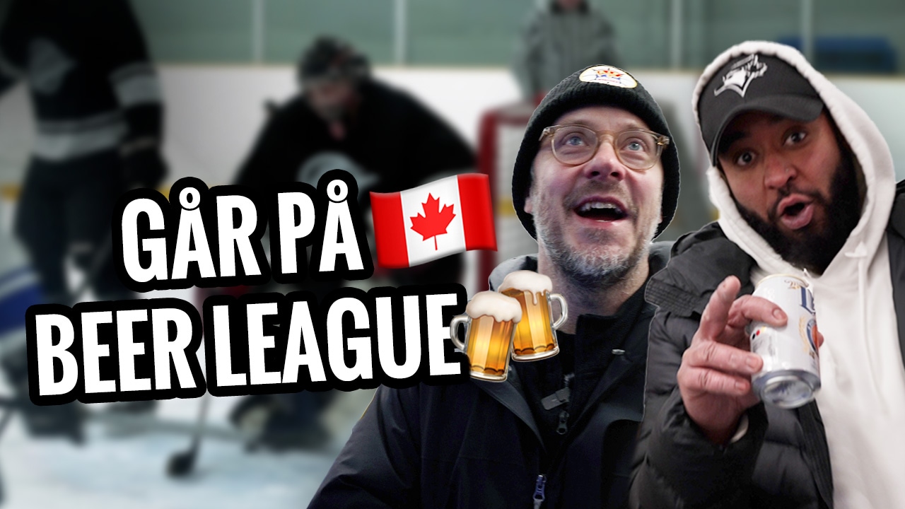 Går på amatörmatch i Toronto: "Bättre än på film!"