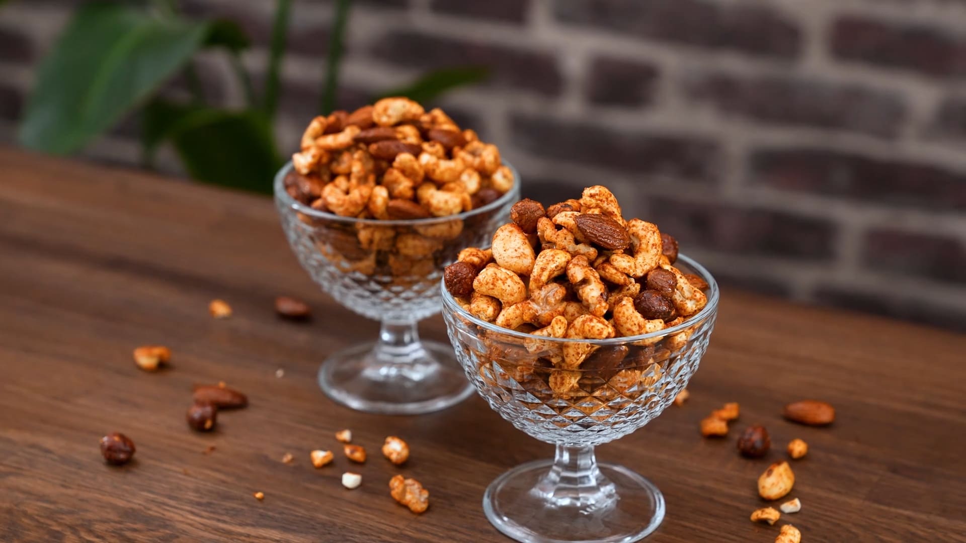 Heta och kryddiga nötter