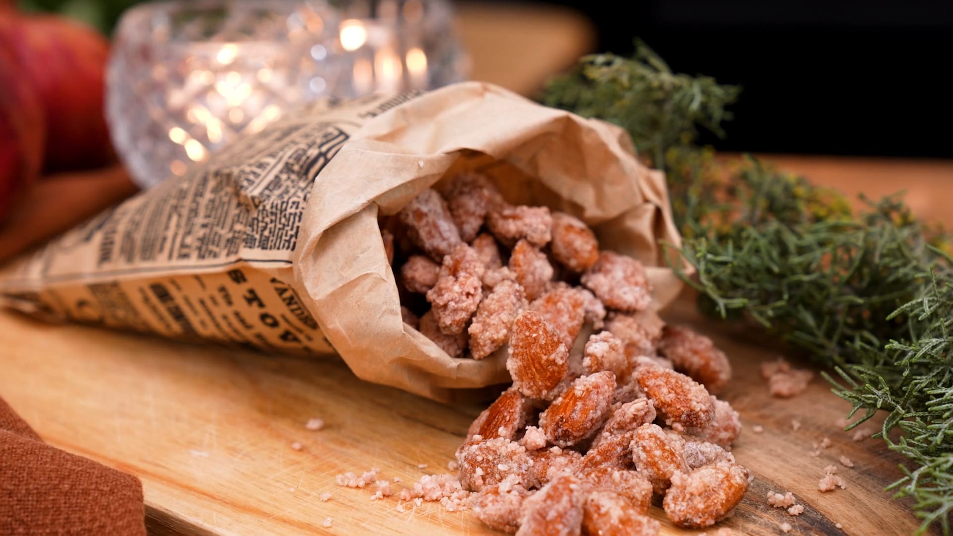 Så gör du brända mandlar