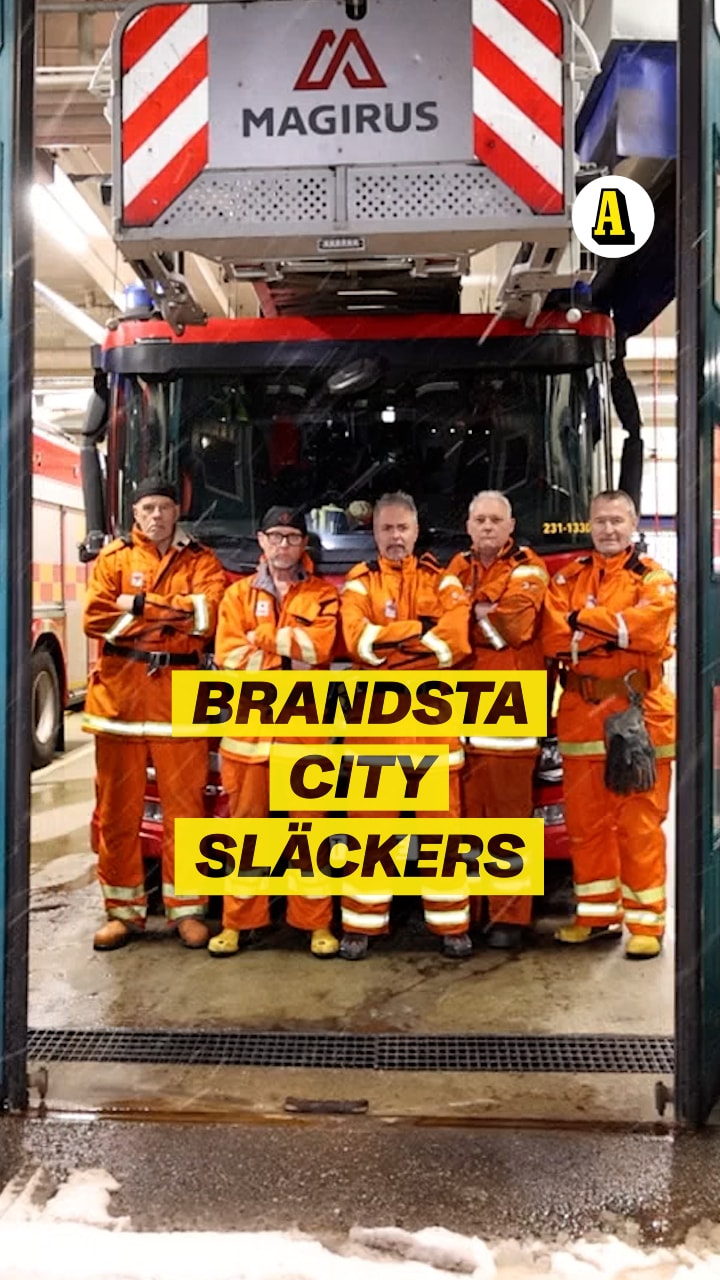 Brandsta city släckers är tillbaka: "Det är ju skitkul"