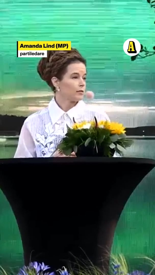 Amanda Lind (MP) om Kristersson: "Tappat kontrollen"