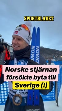 Norske stjärnan försökte byta till svenska landslaget