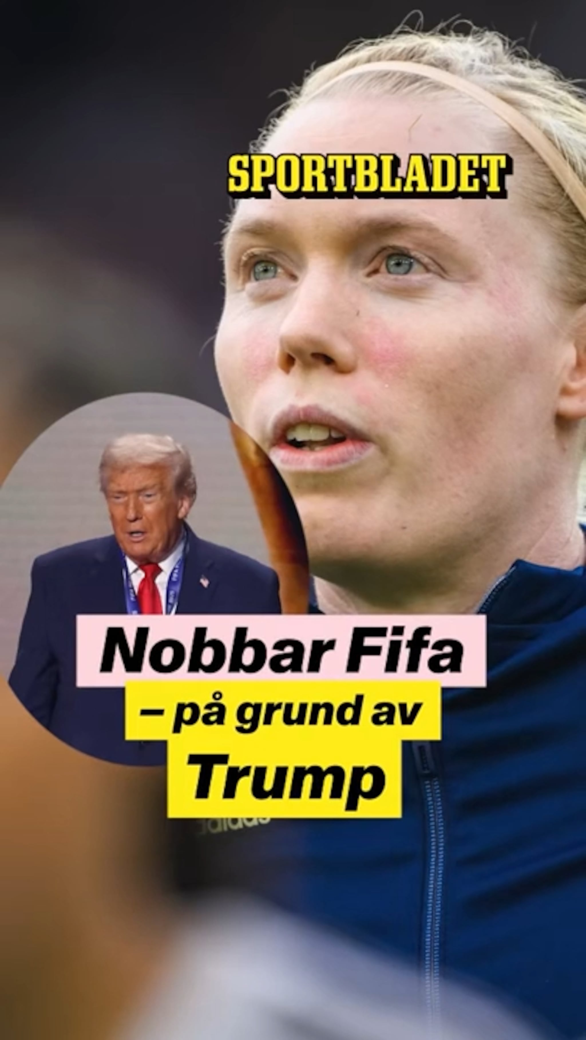 Nobbar Fifa – på grund av Donald Trump