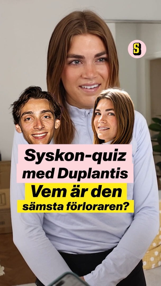 Vem av syskonen Duplantis är sämst förlorare?