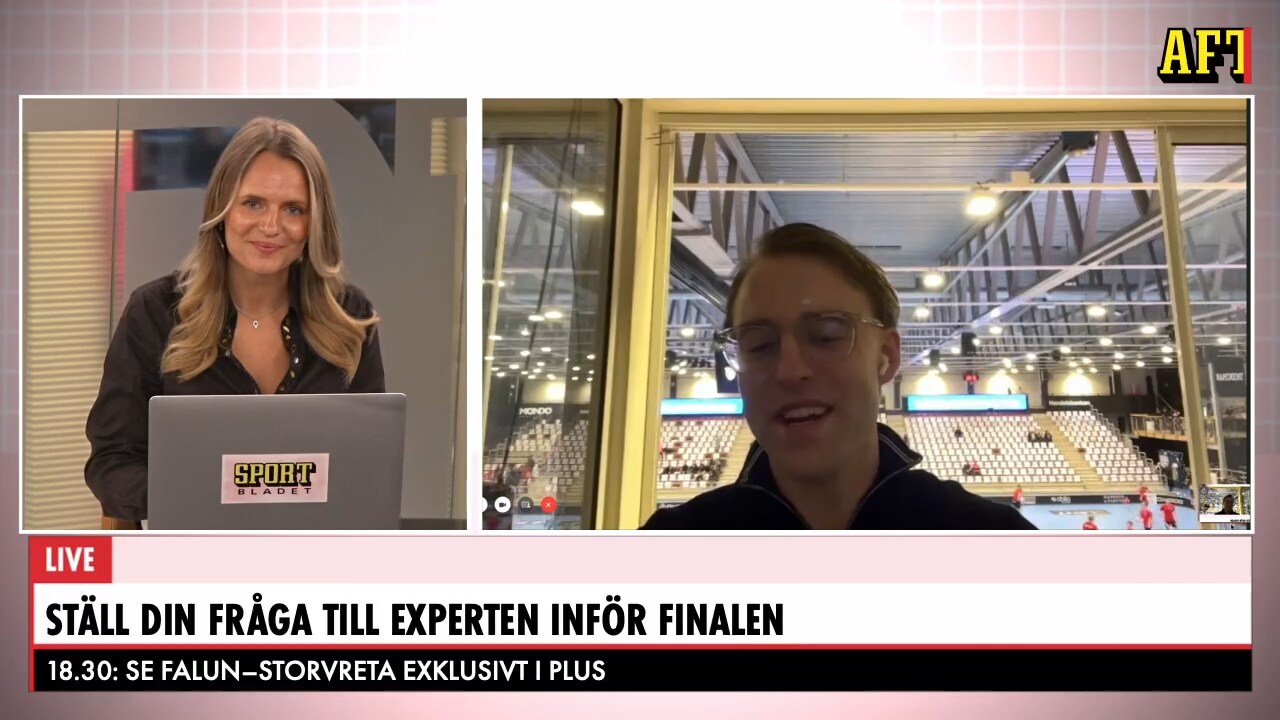 REPRIS: Ställ din fråga till experten inför finalen