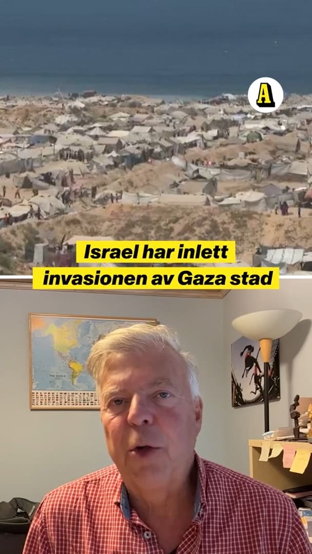 Israel går in i Gaza stad: ”Fler palestinier kommer att dö”