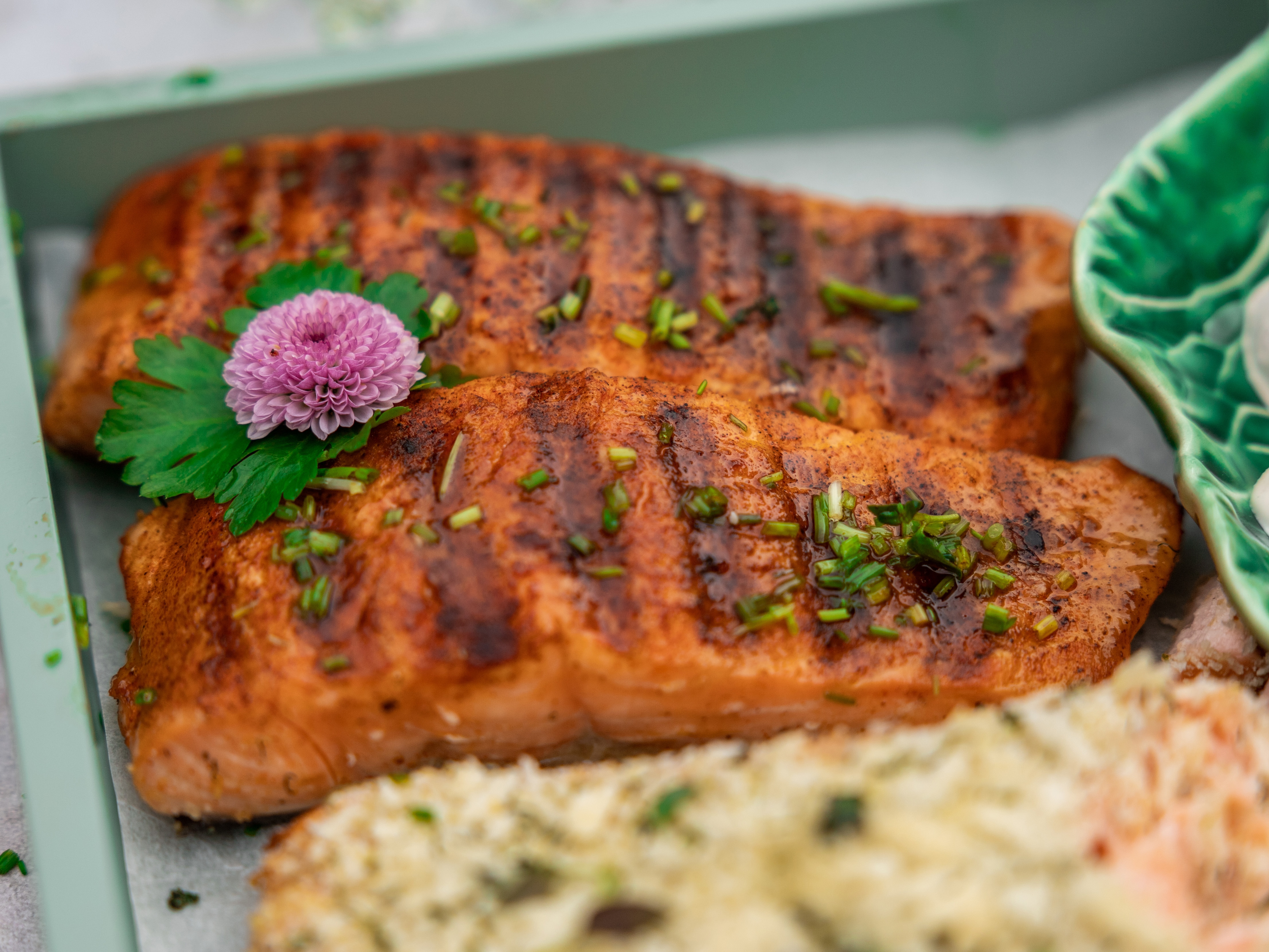 Grillad lax – två enkla recept