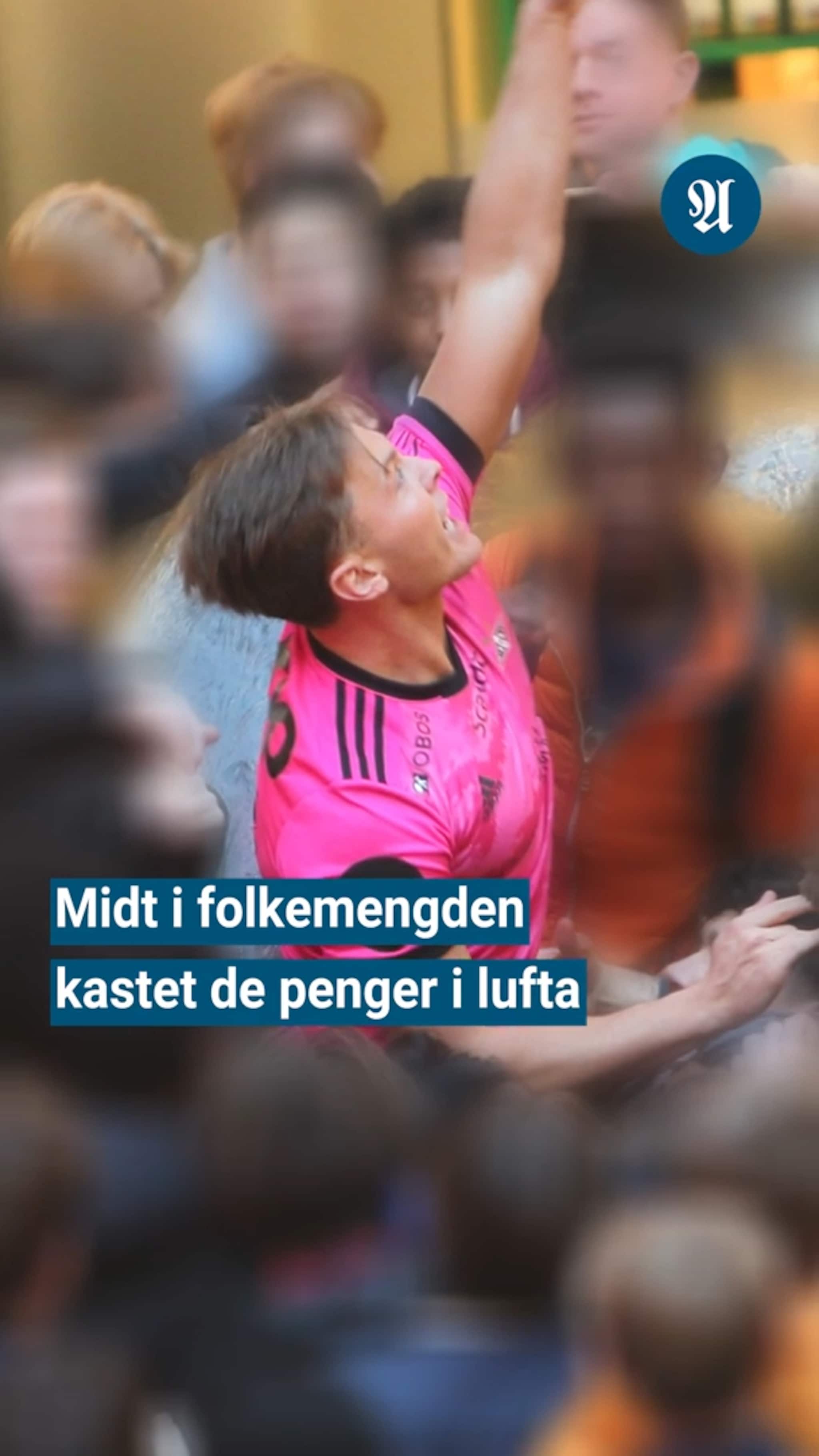 Tiktokere lagde kaos på Trondheim torg
