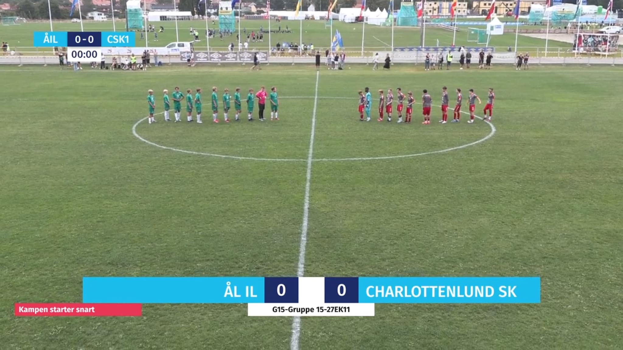 Norway Cup 27.07.2025: Ål IL - Charlottenlund Sportsklubb 1 (1-2)