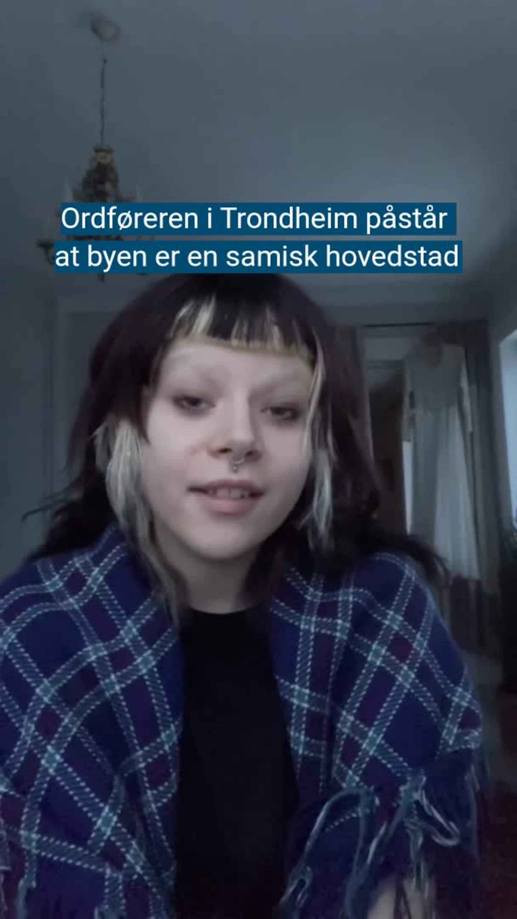 «Er Trondheim samisk hovedstad? Hvor?»