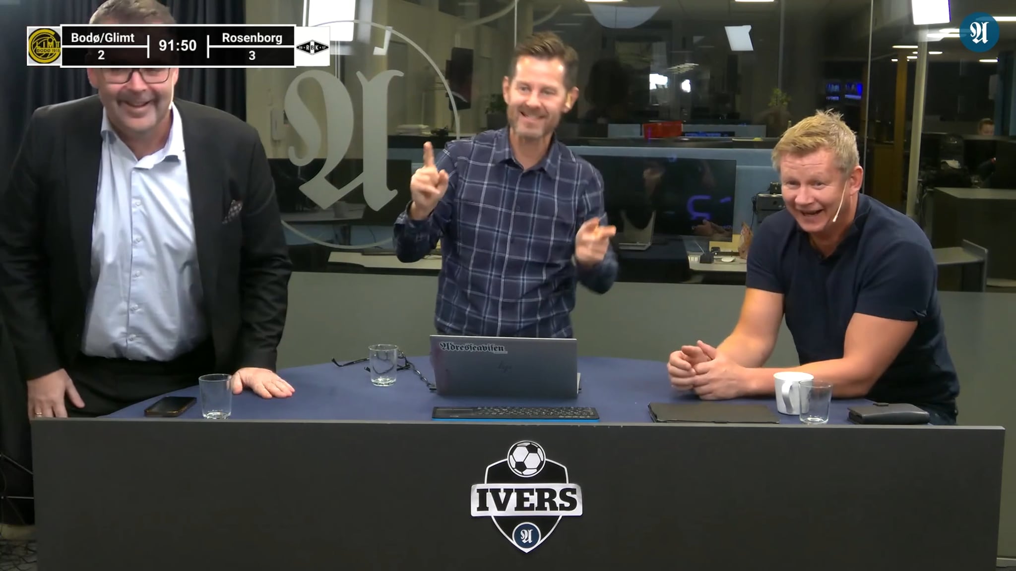 Ivers-studio jubler for RBKs overtidsmål i Bodø
