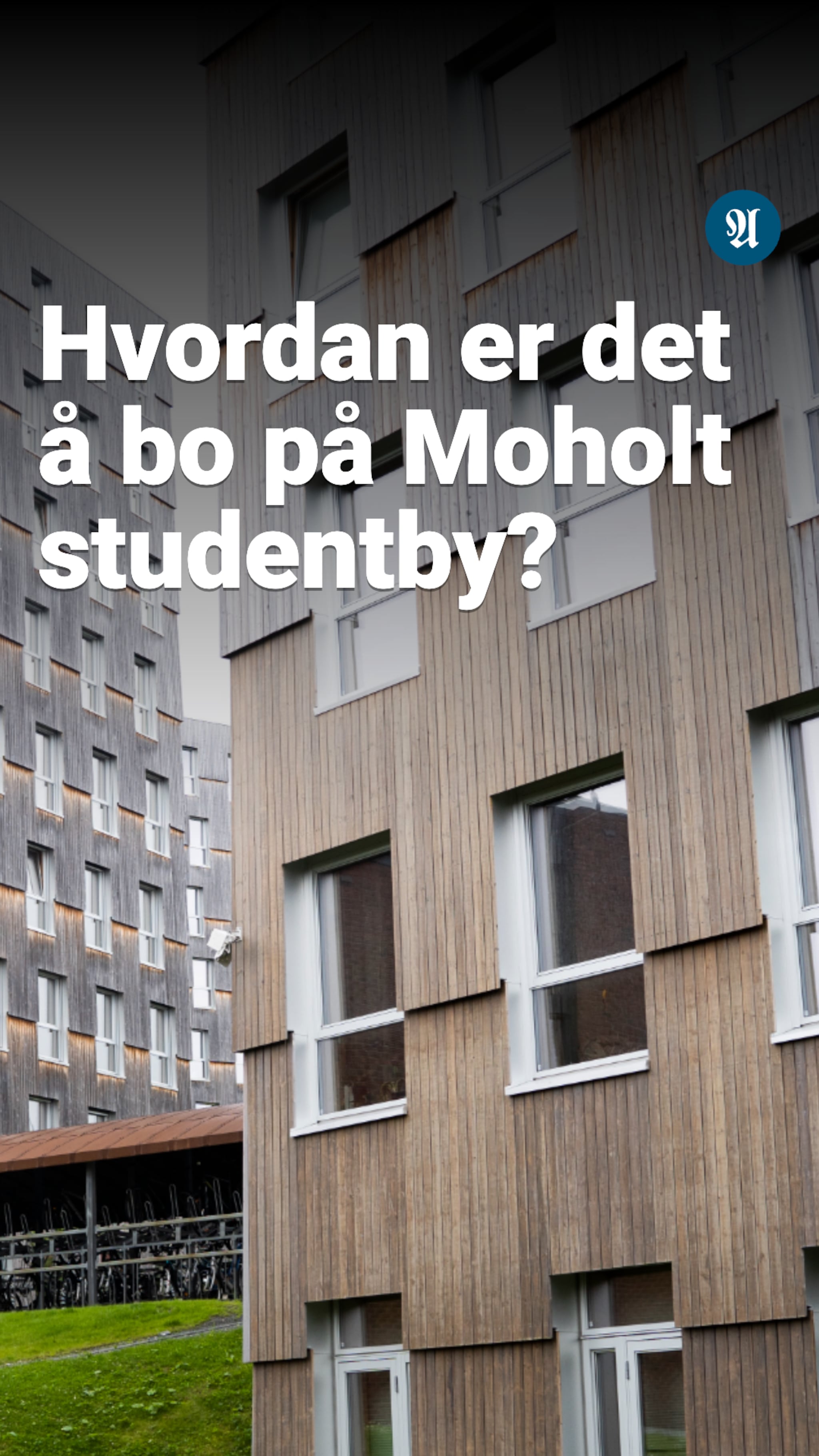 Slik bor studentene på Moholt studentby