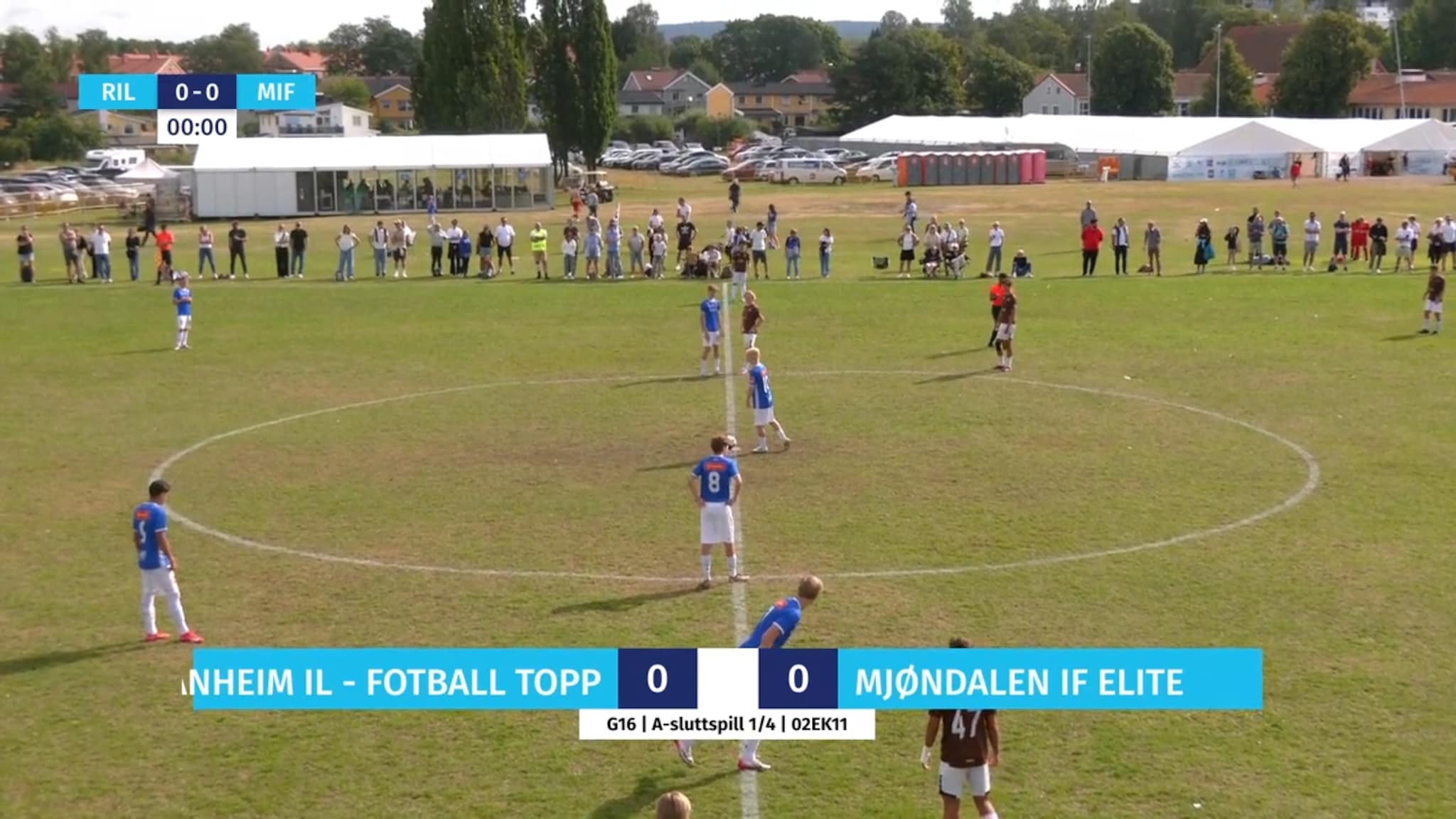 Norway Cup 01.08.2025: Ranheim IL - Fotball Topp - Mjøndalen IF elite (2-1)