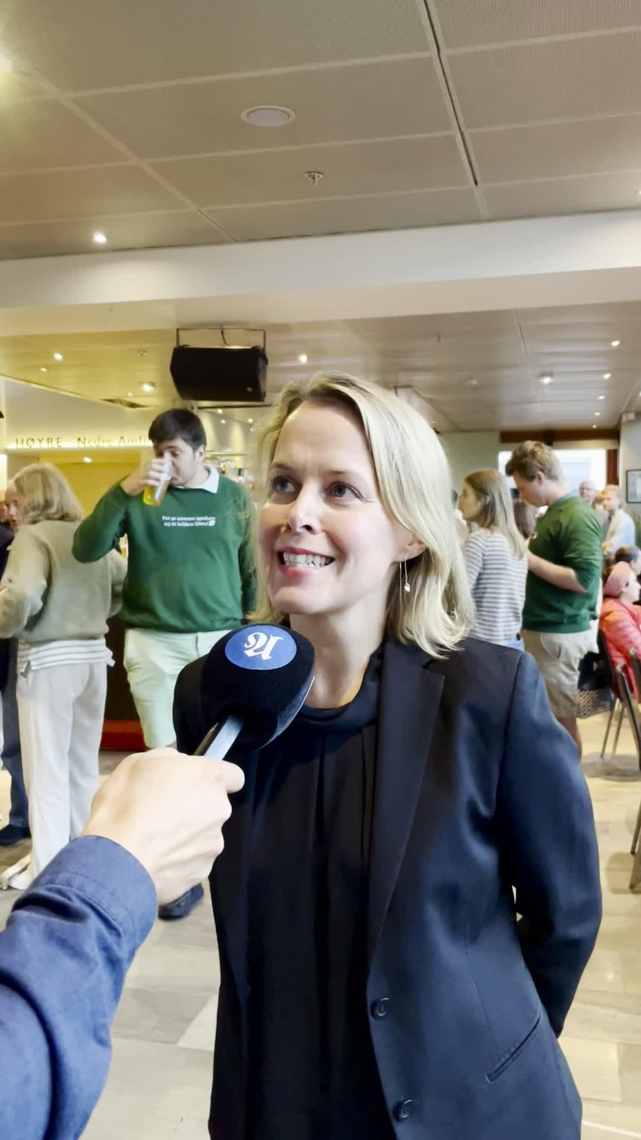 Siv Sandvik før partilederdebatten