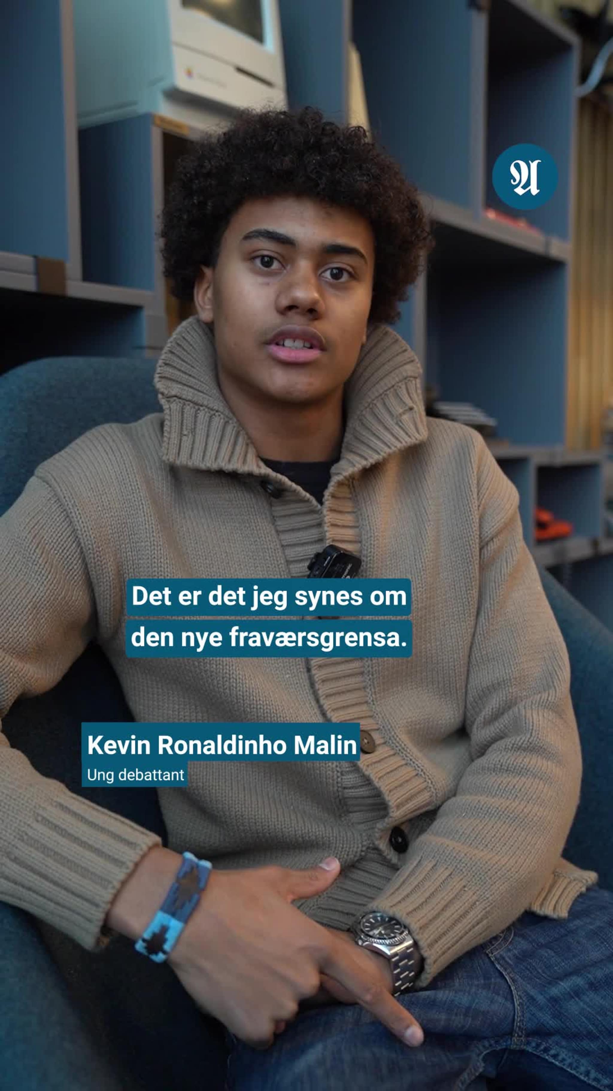 Kevin opererte, men måtte fortsatt på skolen