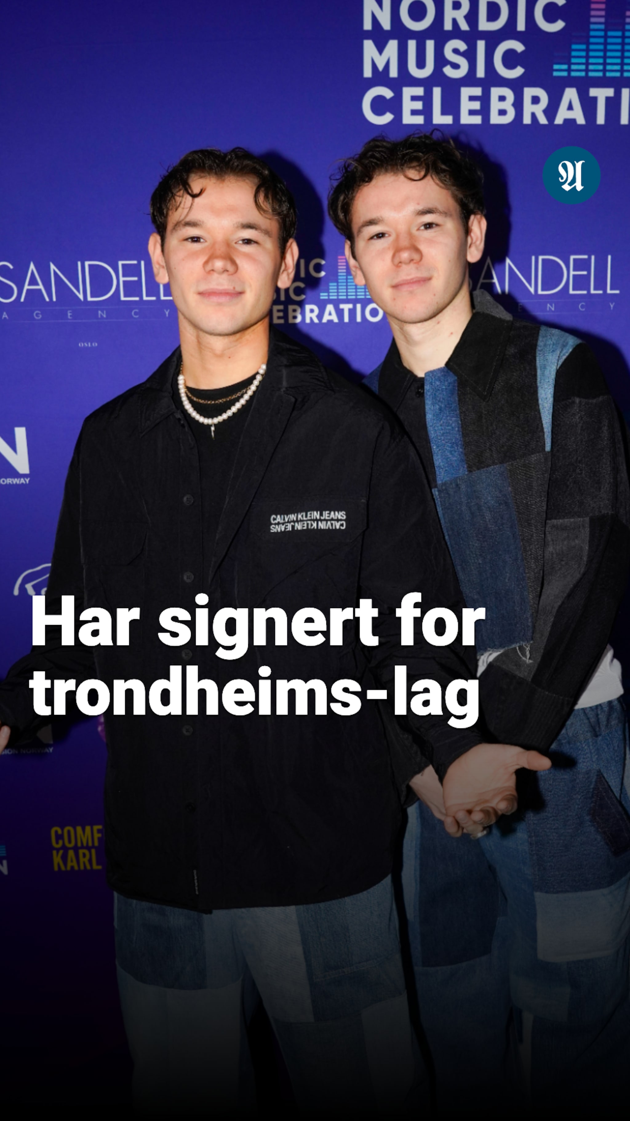 Marcus og Martinus har signert for trondheims-lag