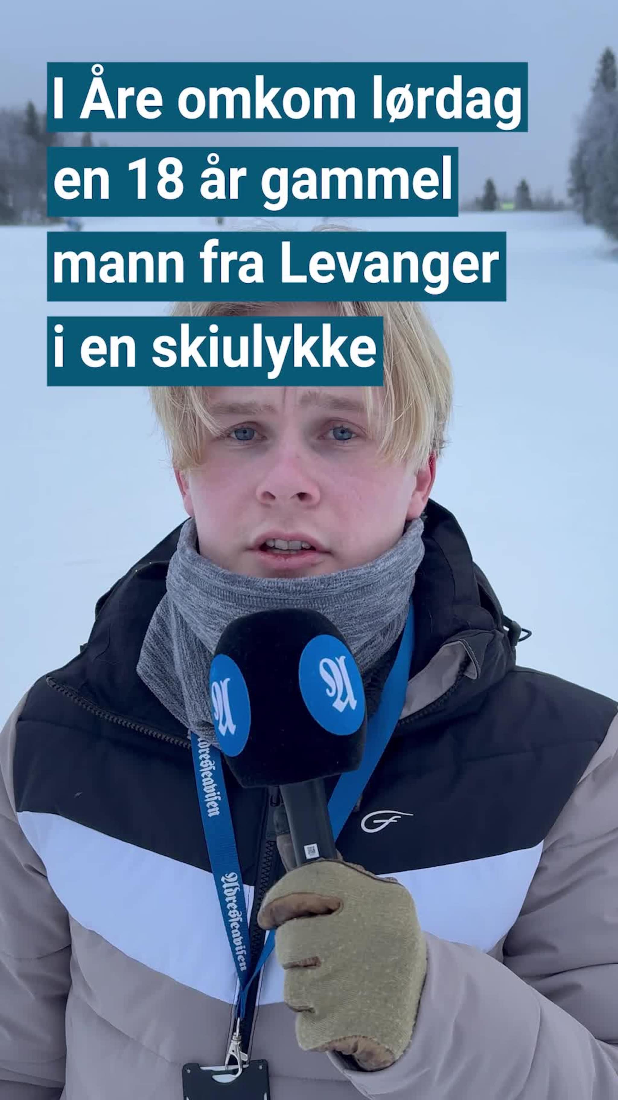 Adressa i Åre: 18 år gammel mann omkom
