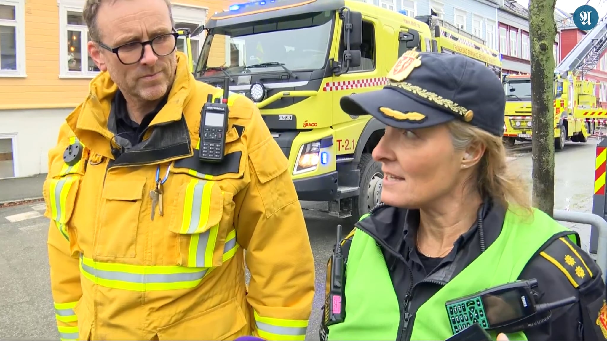 Innsatsledere om brannen på Møllenberg