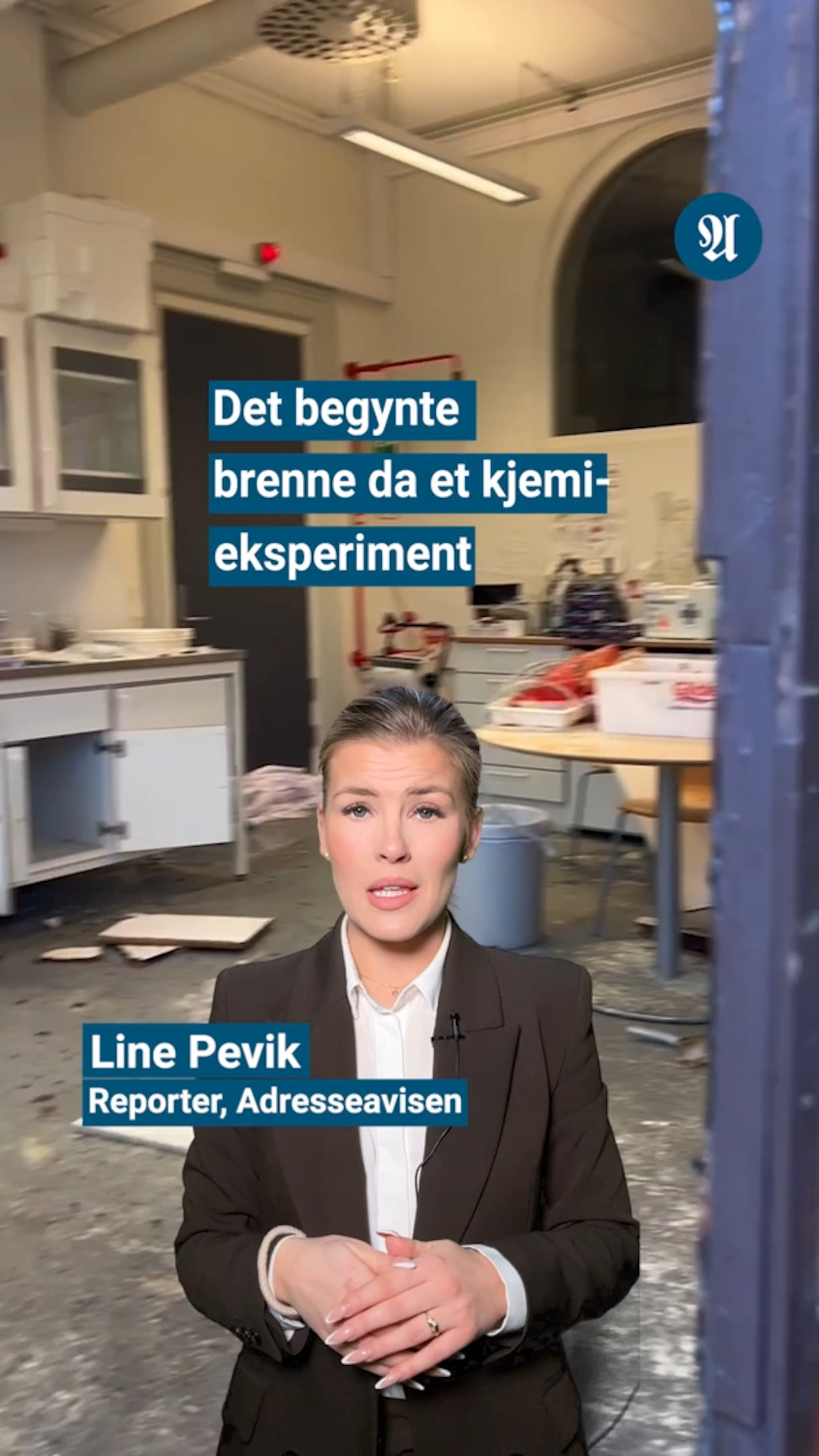 Kjemieksperiment gikk galt