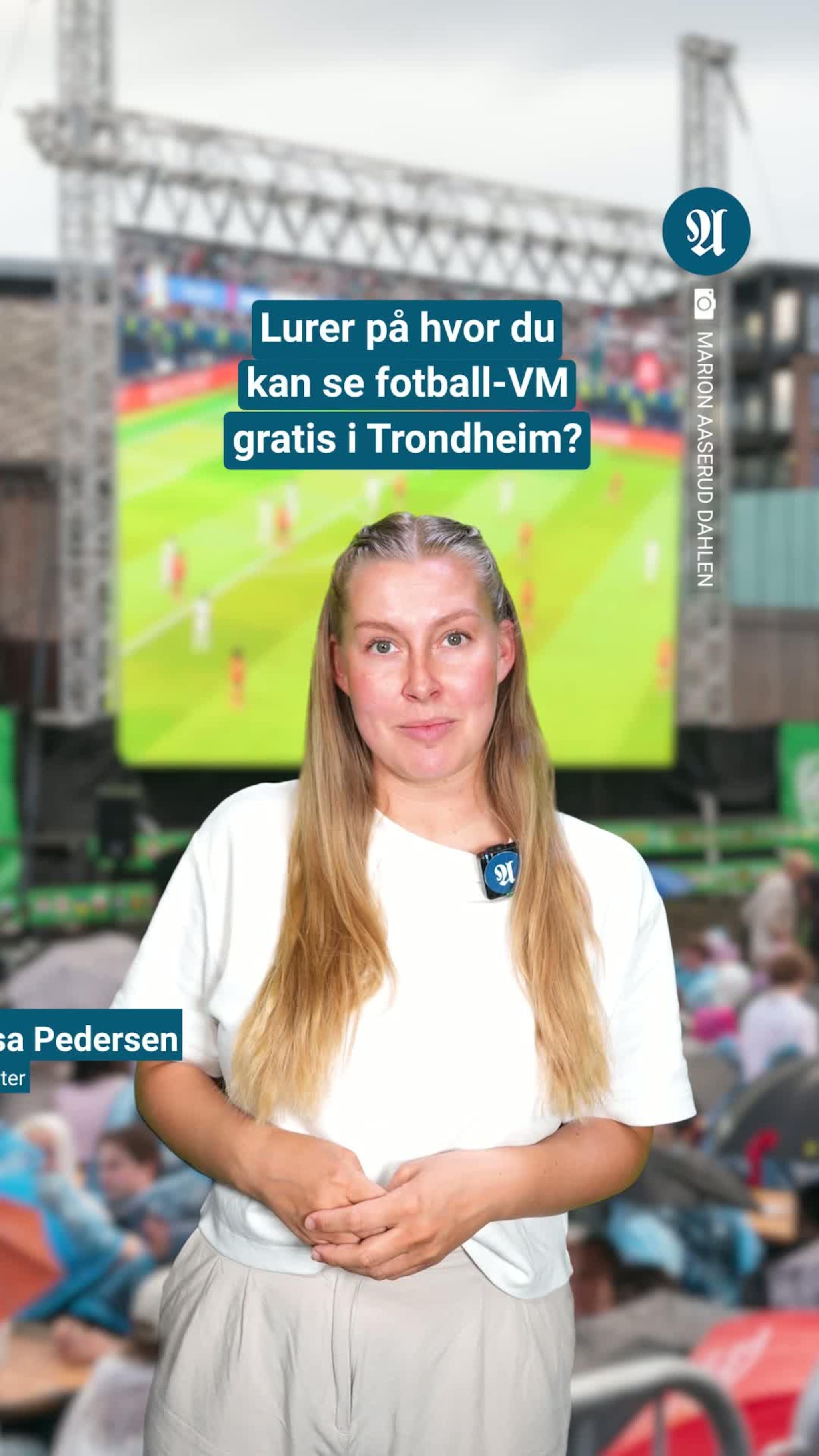 Her blir det gratis VM-fest i Trondheim