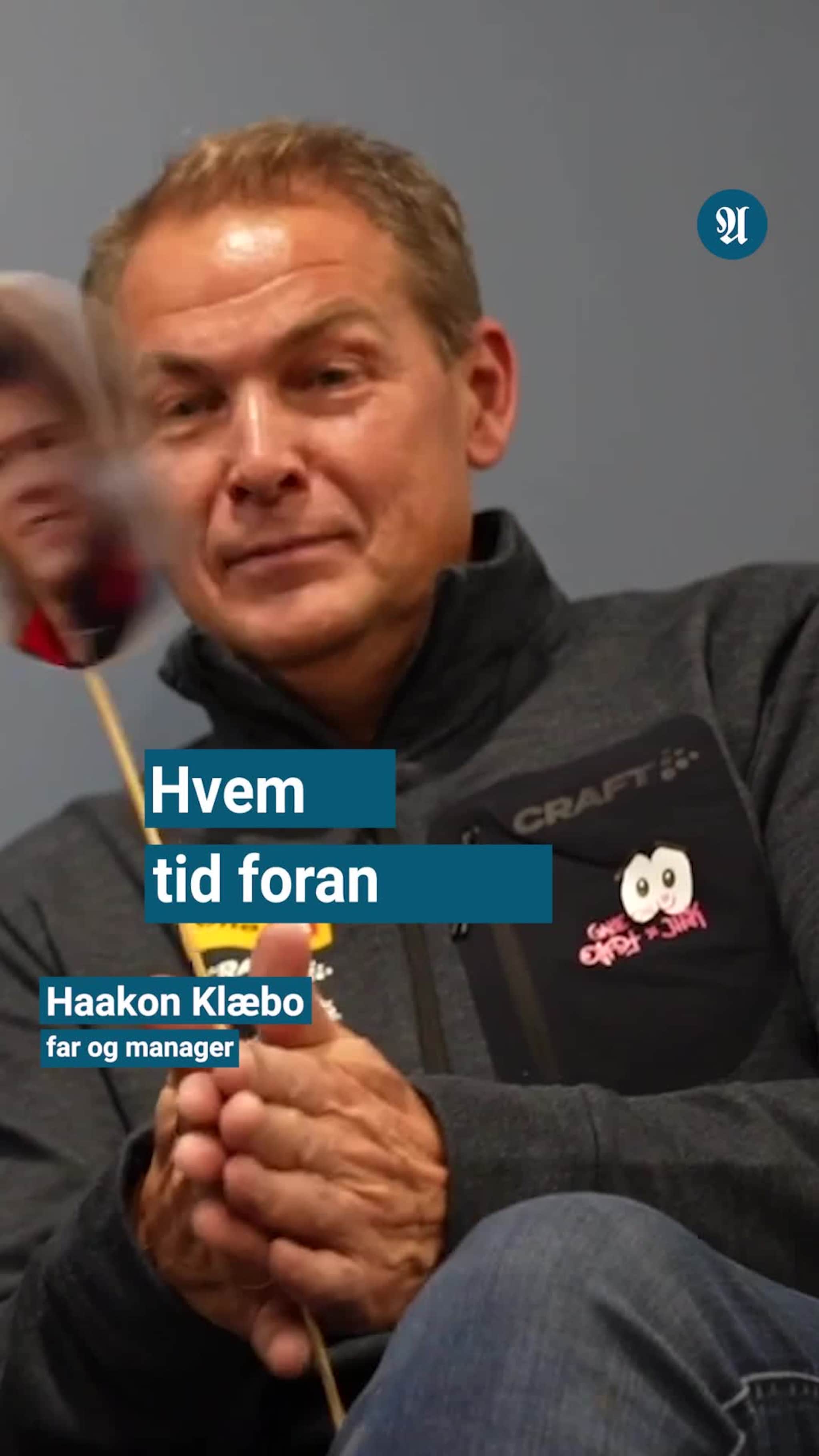 «Tolv kjappe» med far og sønn Klæbo