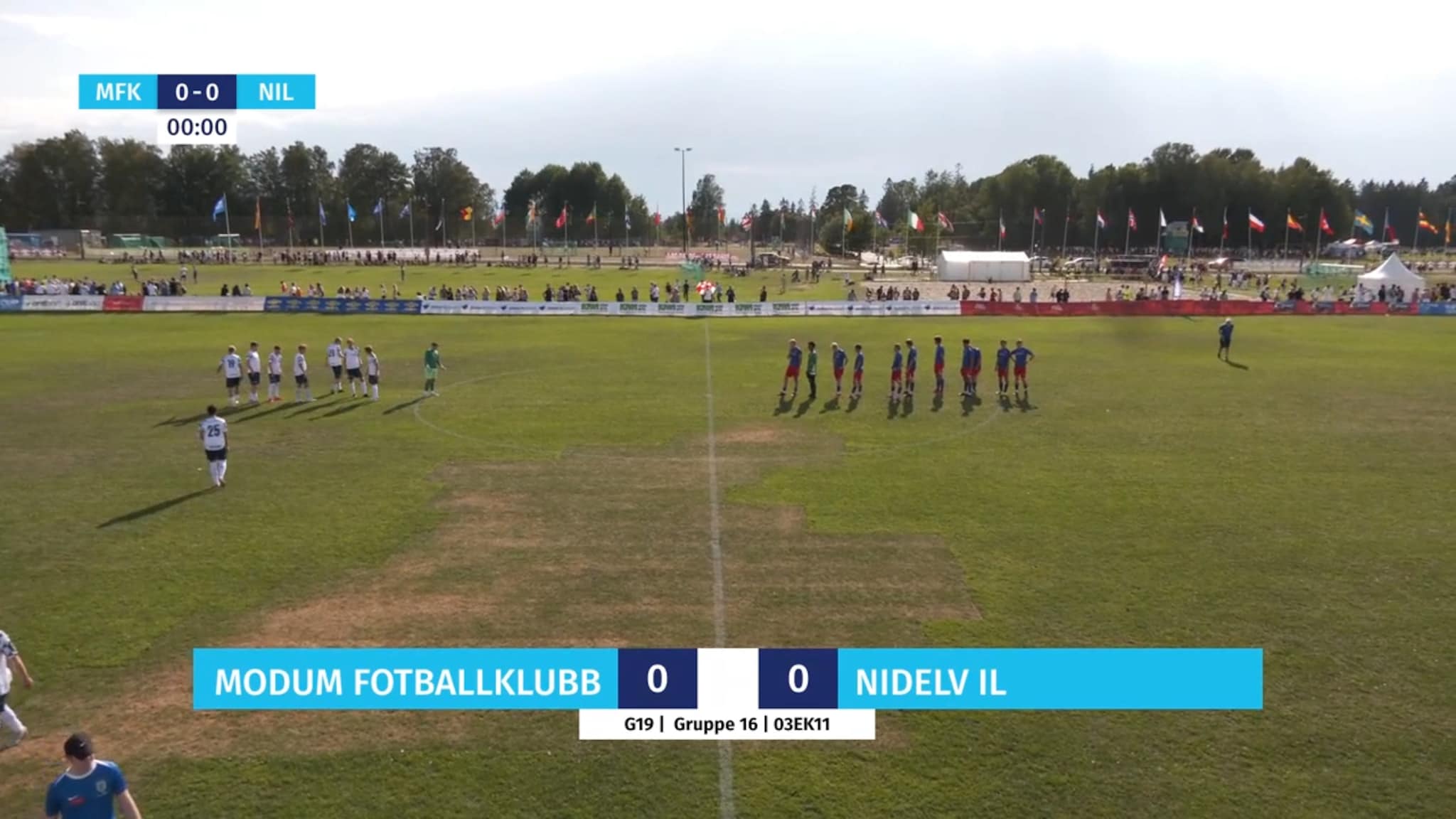 Norway Cup 28.07.2025: Modum Fotballklubb - Nidelv IL (2-0)