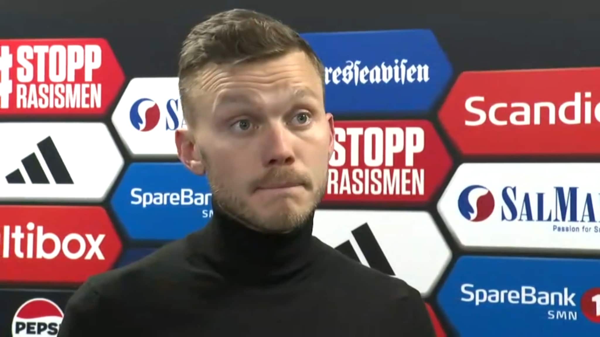 Ivers direkte etter kampen mellom Rosenborg og Sarpsborg