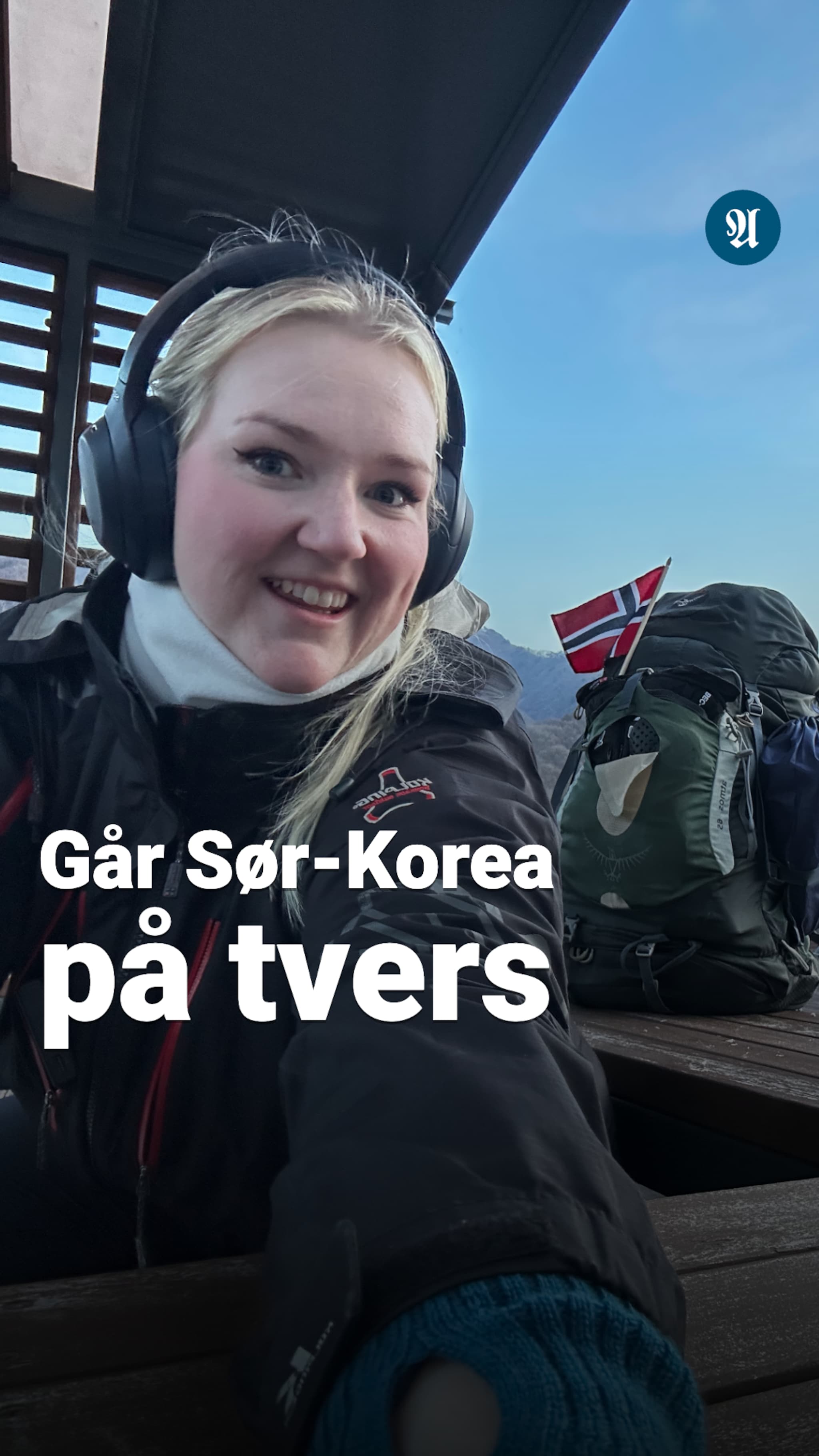 Nå går hun Sør-Korea på tvers