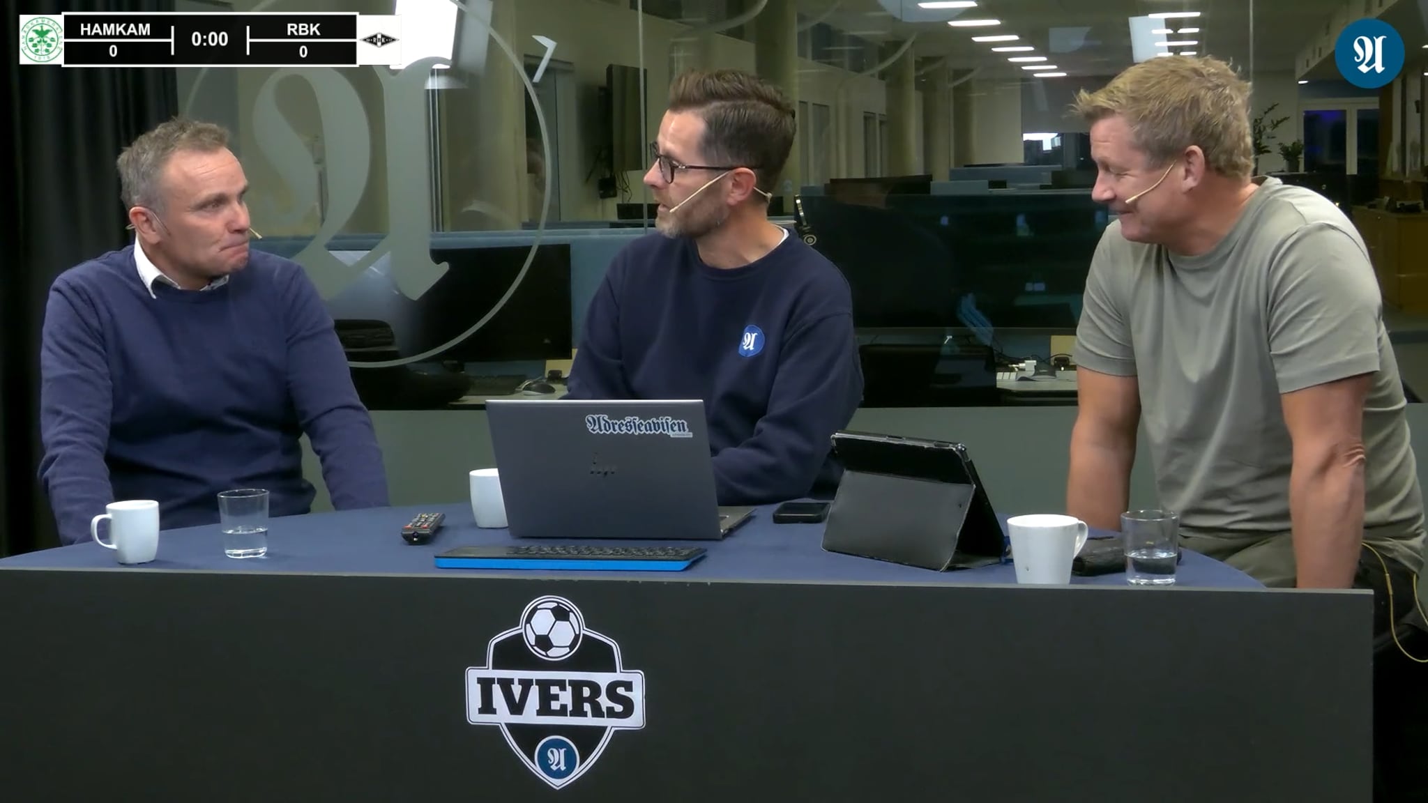 IVERS Direkte: HamKam vs RBK (opptak)
