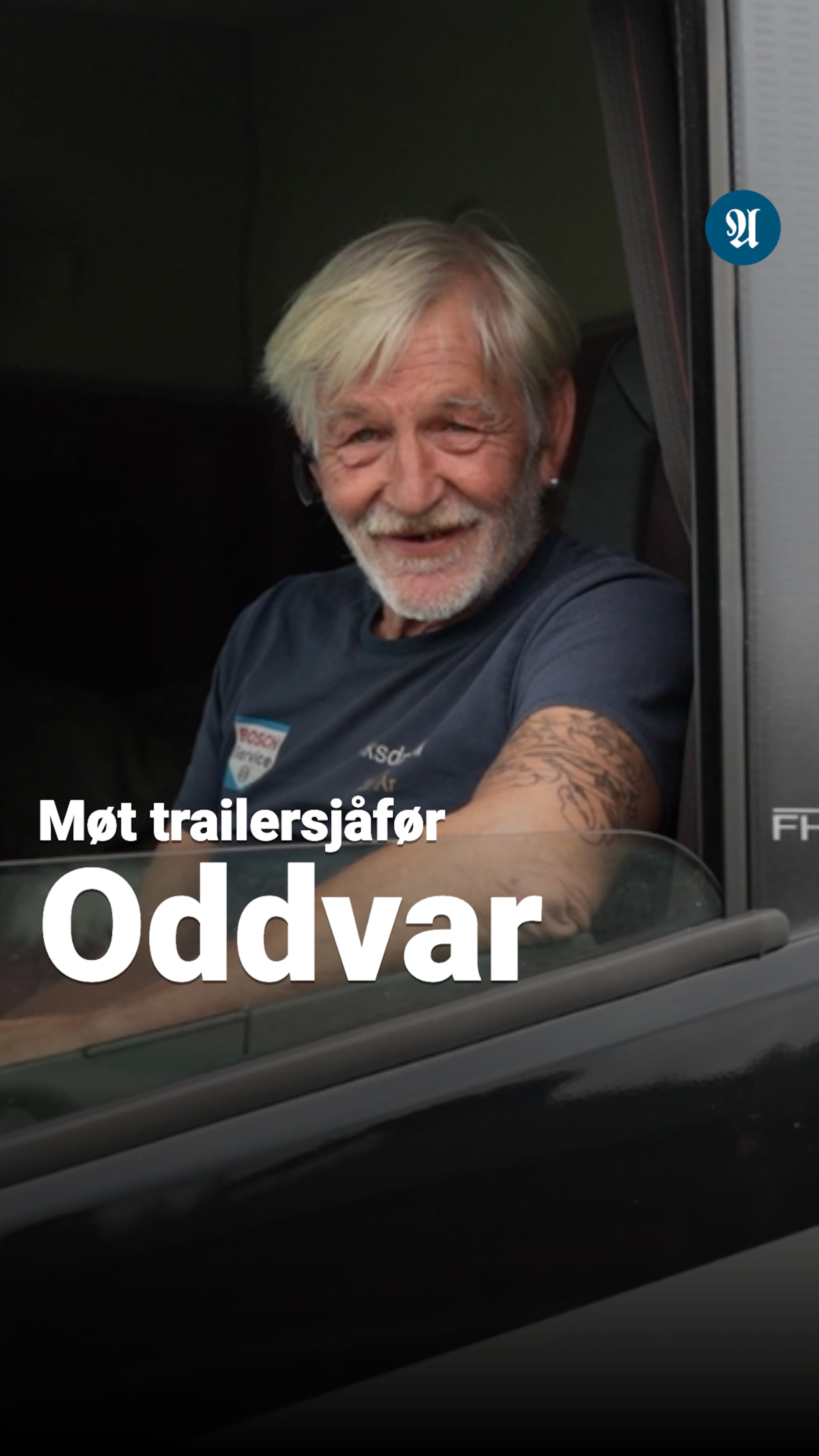 Møt trailersjåfør Oddvar Pedersen