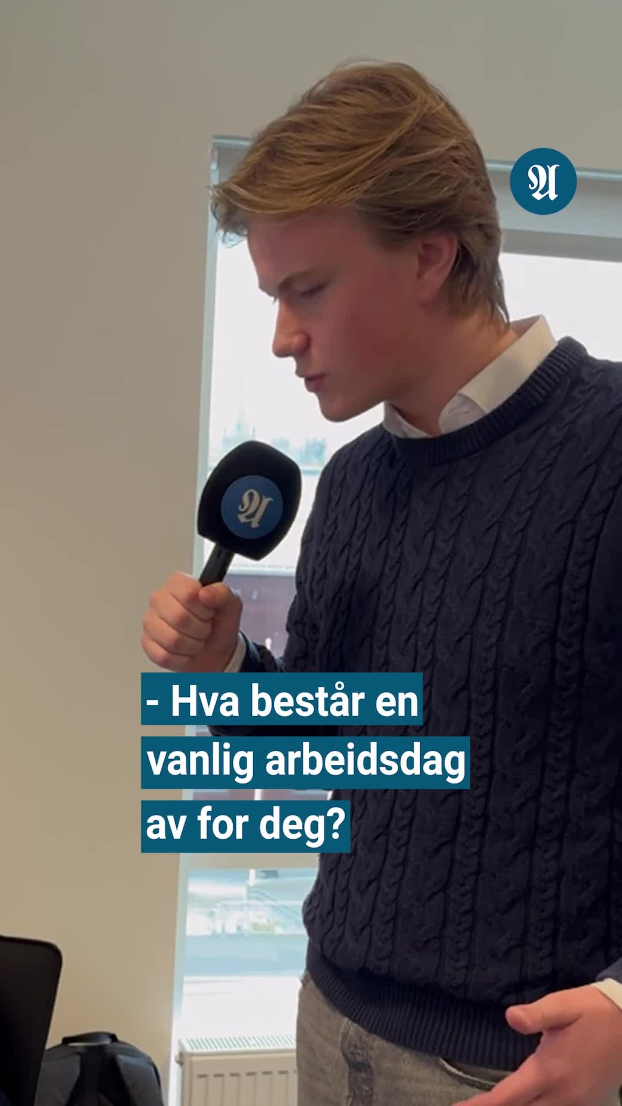 Bli med tiktokeren bak kulissene hos Adressa