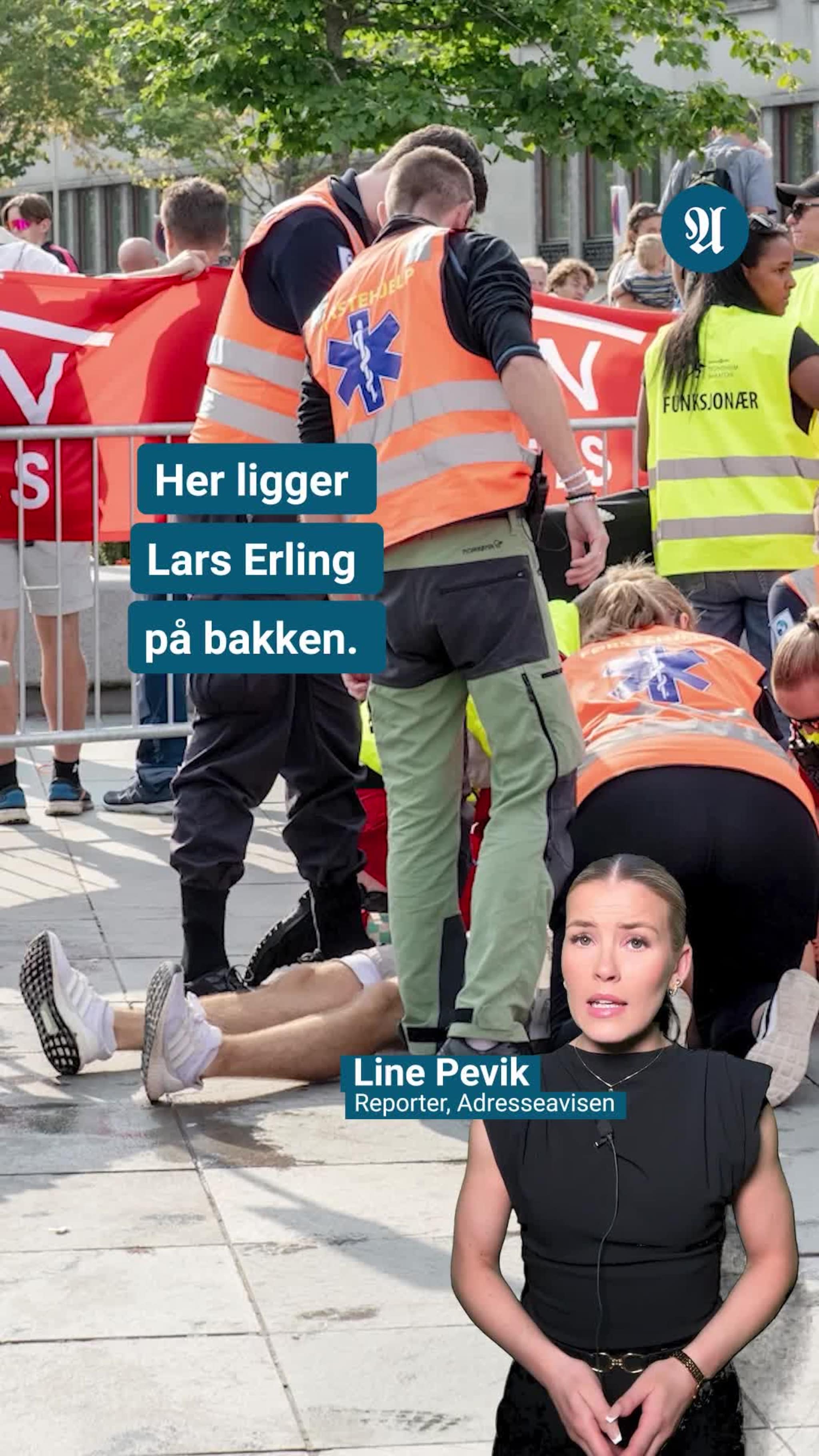 Hjertet til Lars Erling (27) stoppet da han løp maraton