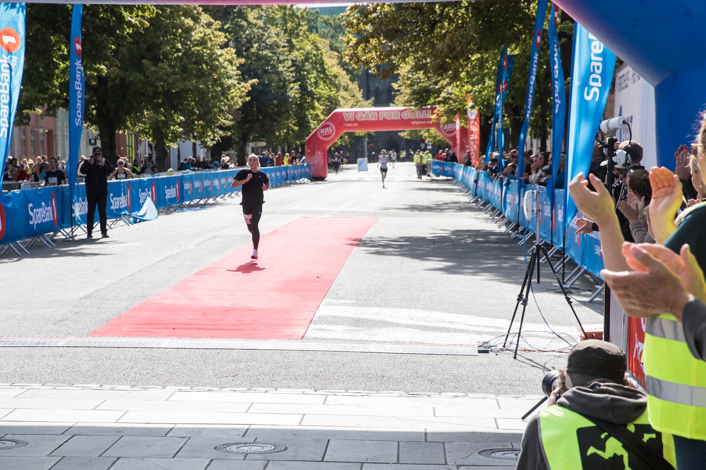 Målgang Trondheim Maraton 2024