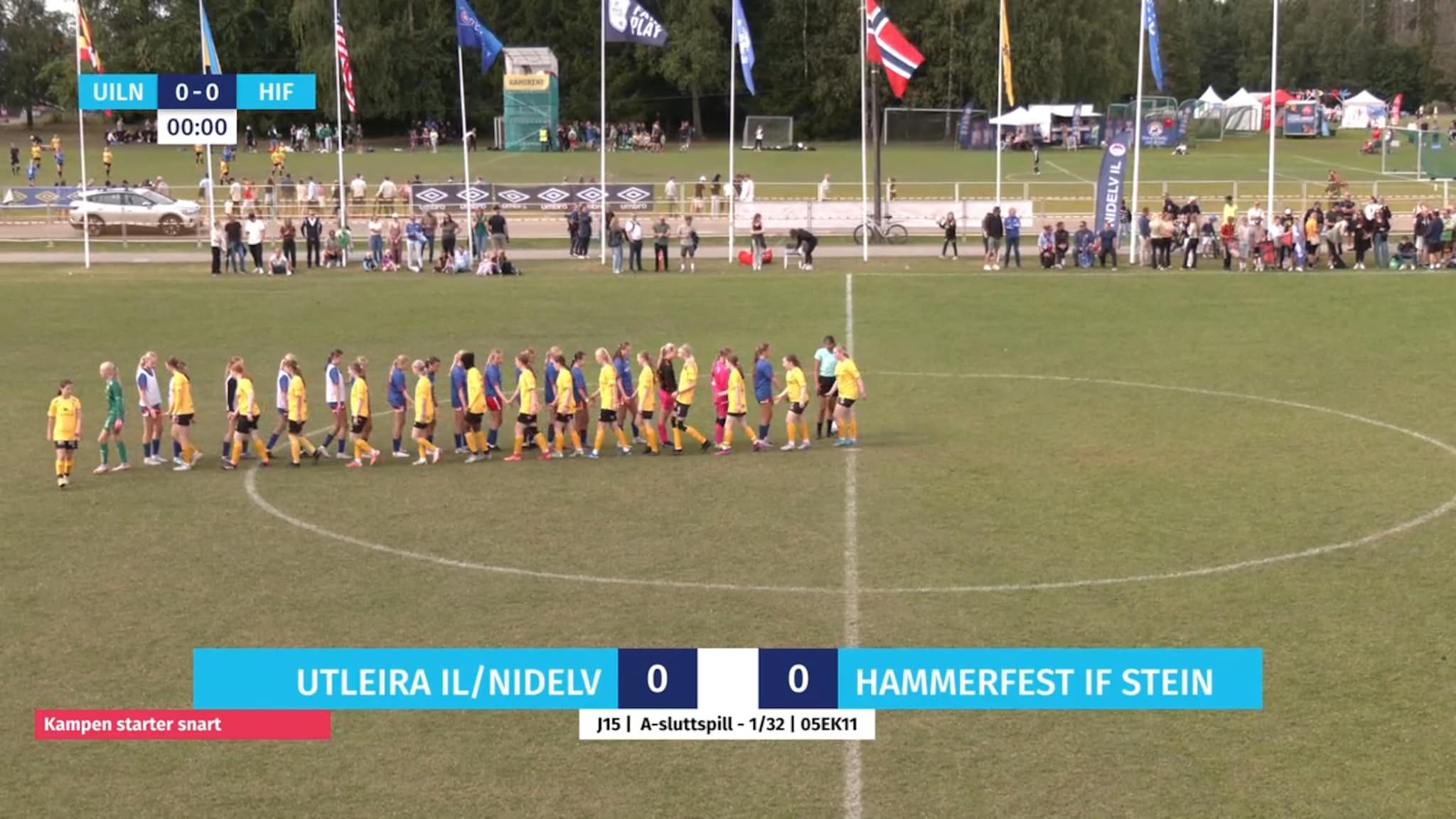 Norway Cup 30.07.2025: Utleira IL /Nidelv - Hammerfest IF Stein (0-2)