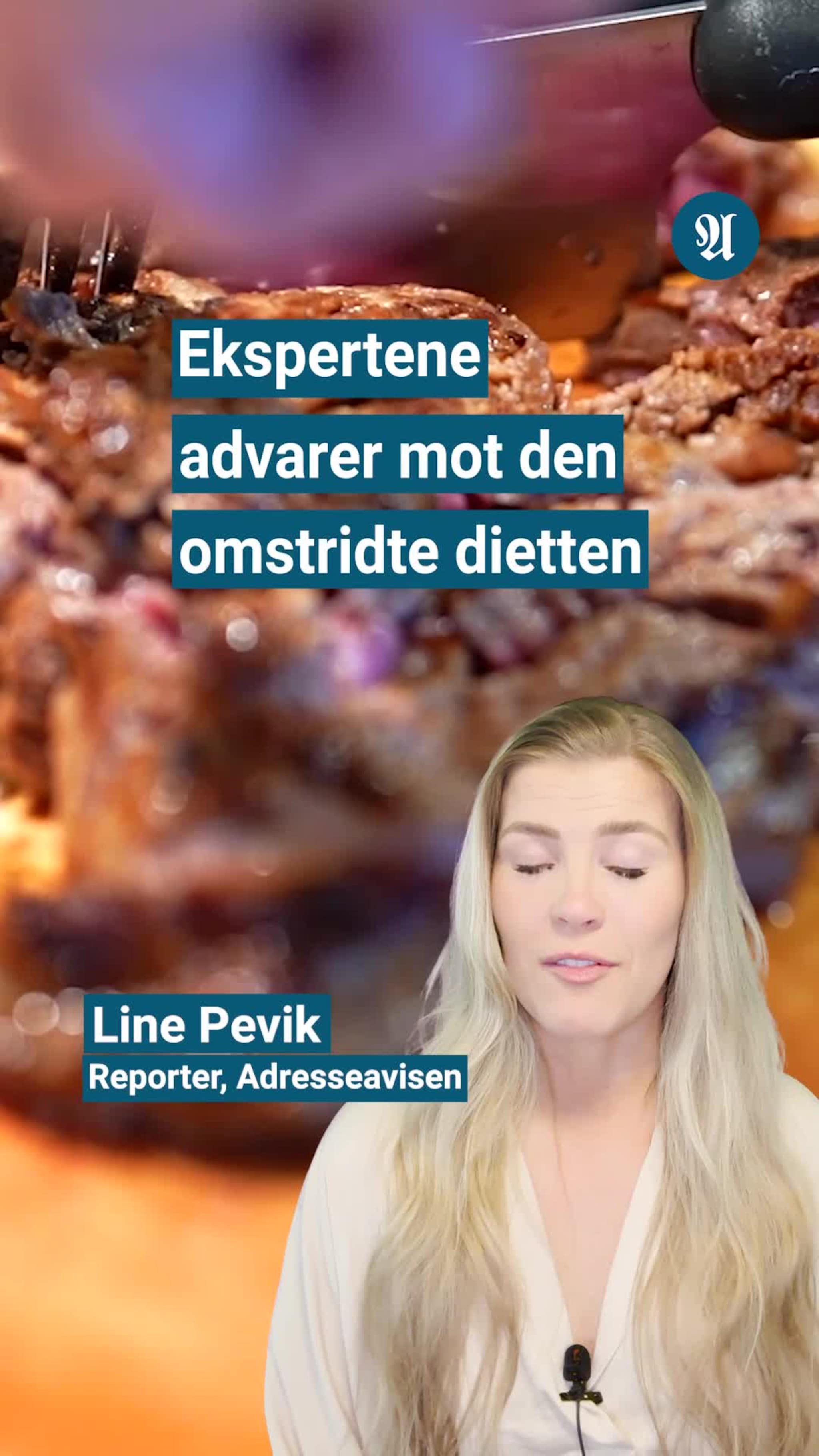 Aurora og Hennie går på omstridt kjøttdiett