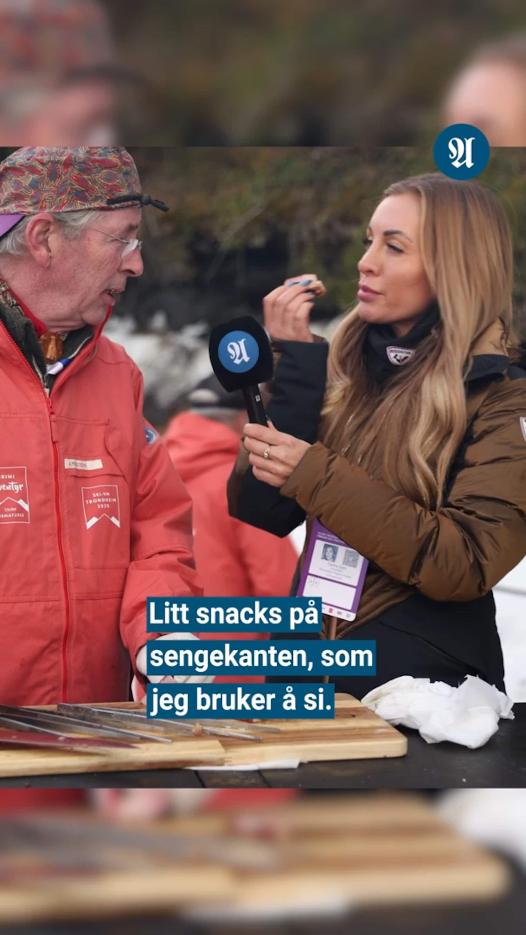 - Litt snacks på sengekanten