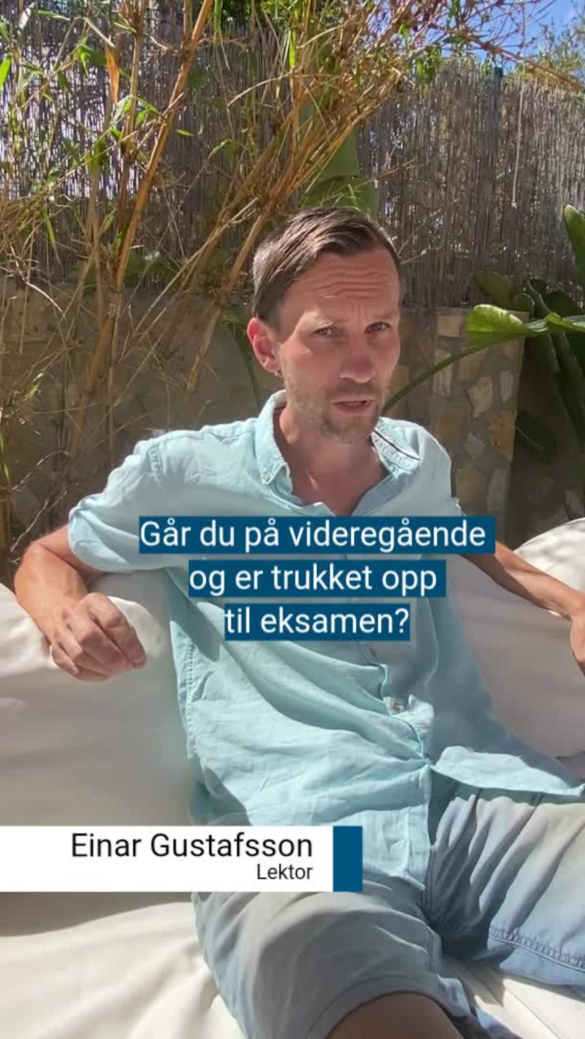 Lektor refser eksamen