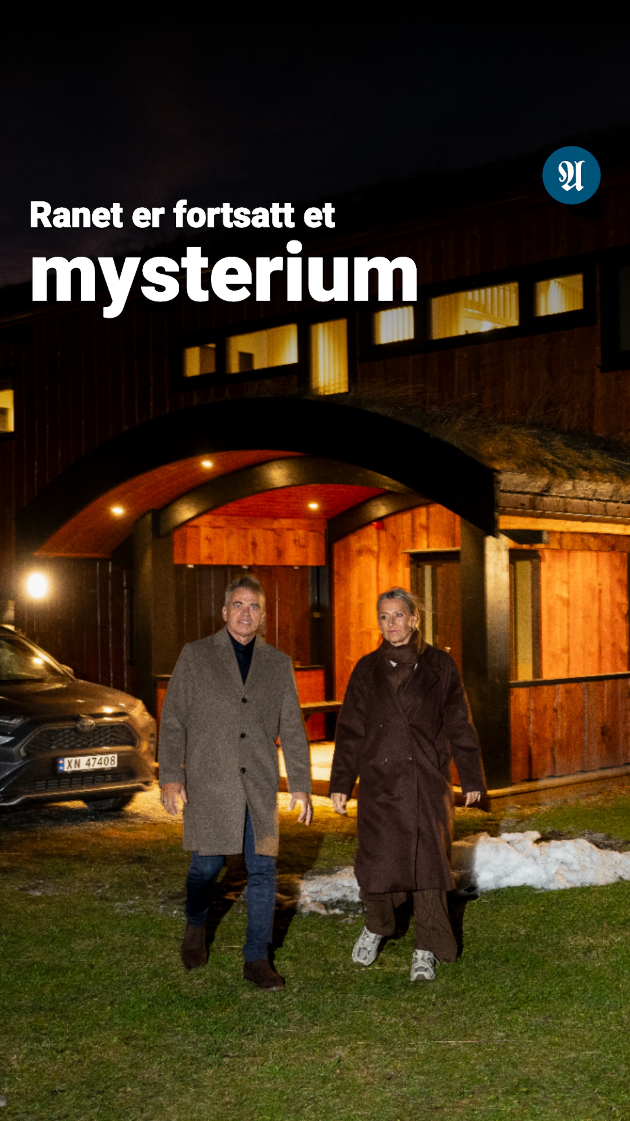 Ranerne forsvant med en million i kontanter