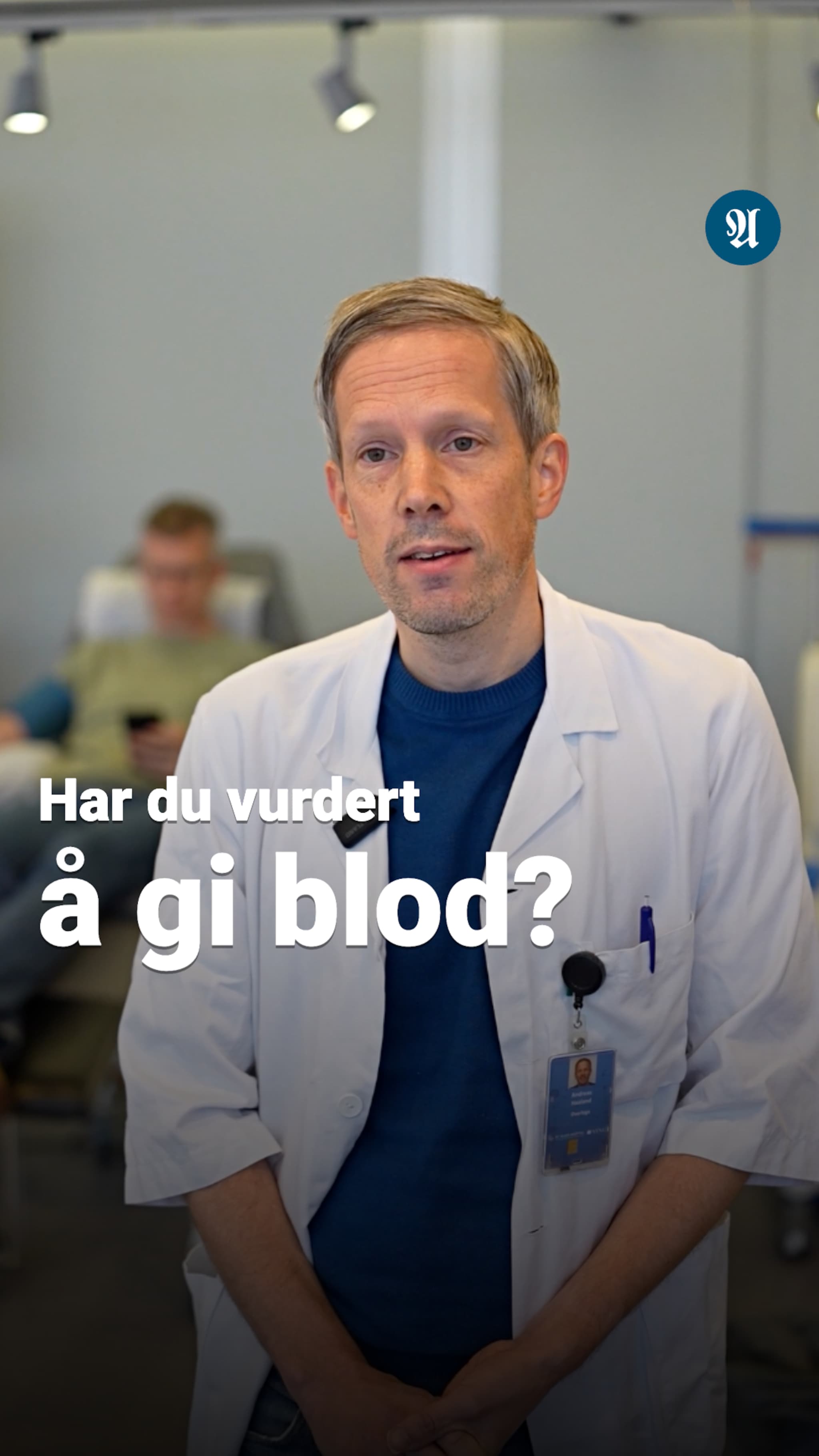 Oppfordrer flere til å gi blod