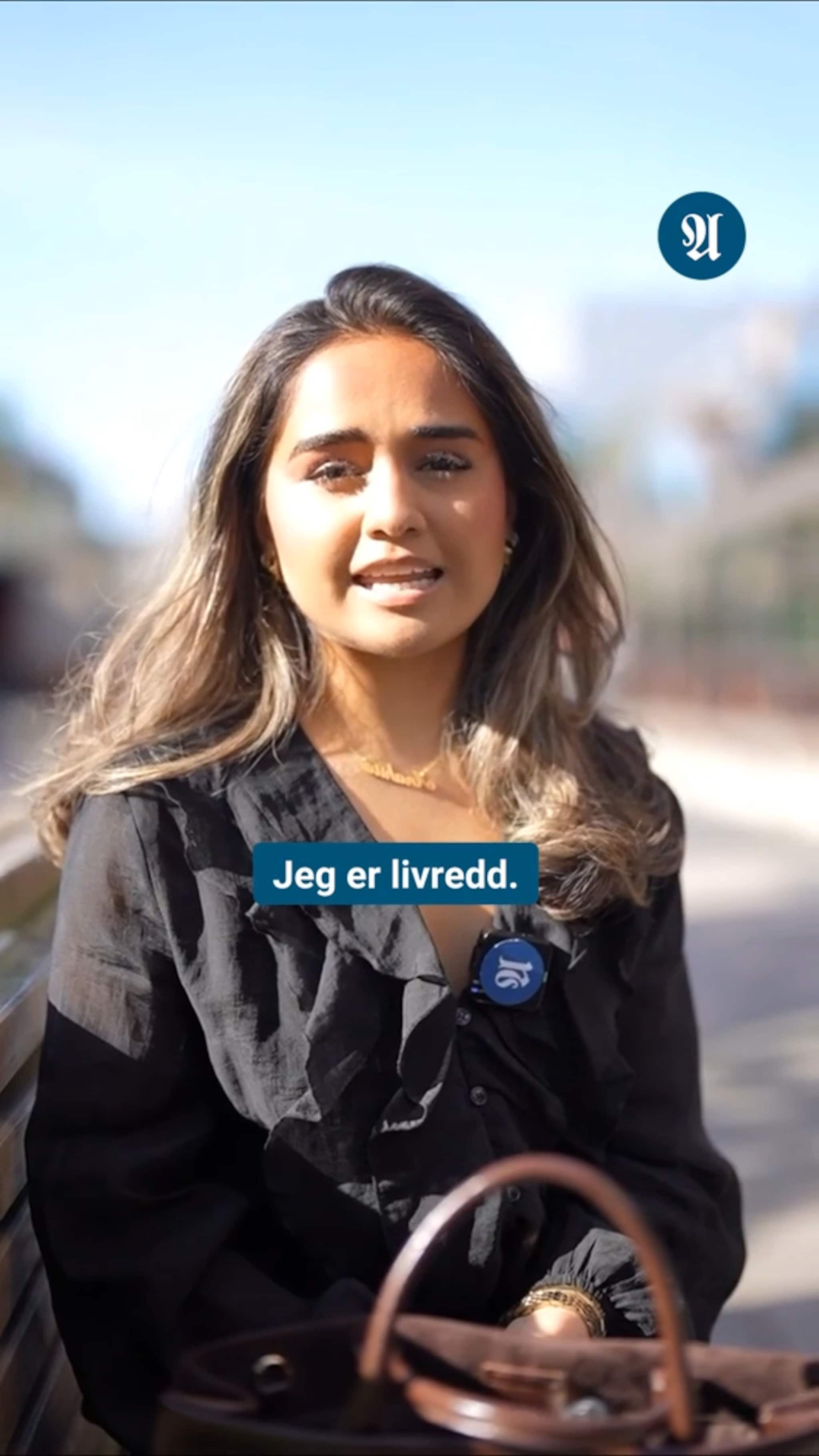 Vi er ikke fiender, skriver Anahita Hamidi (19).